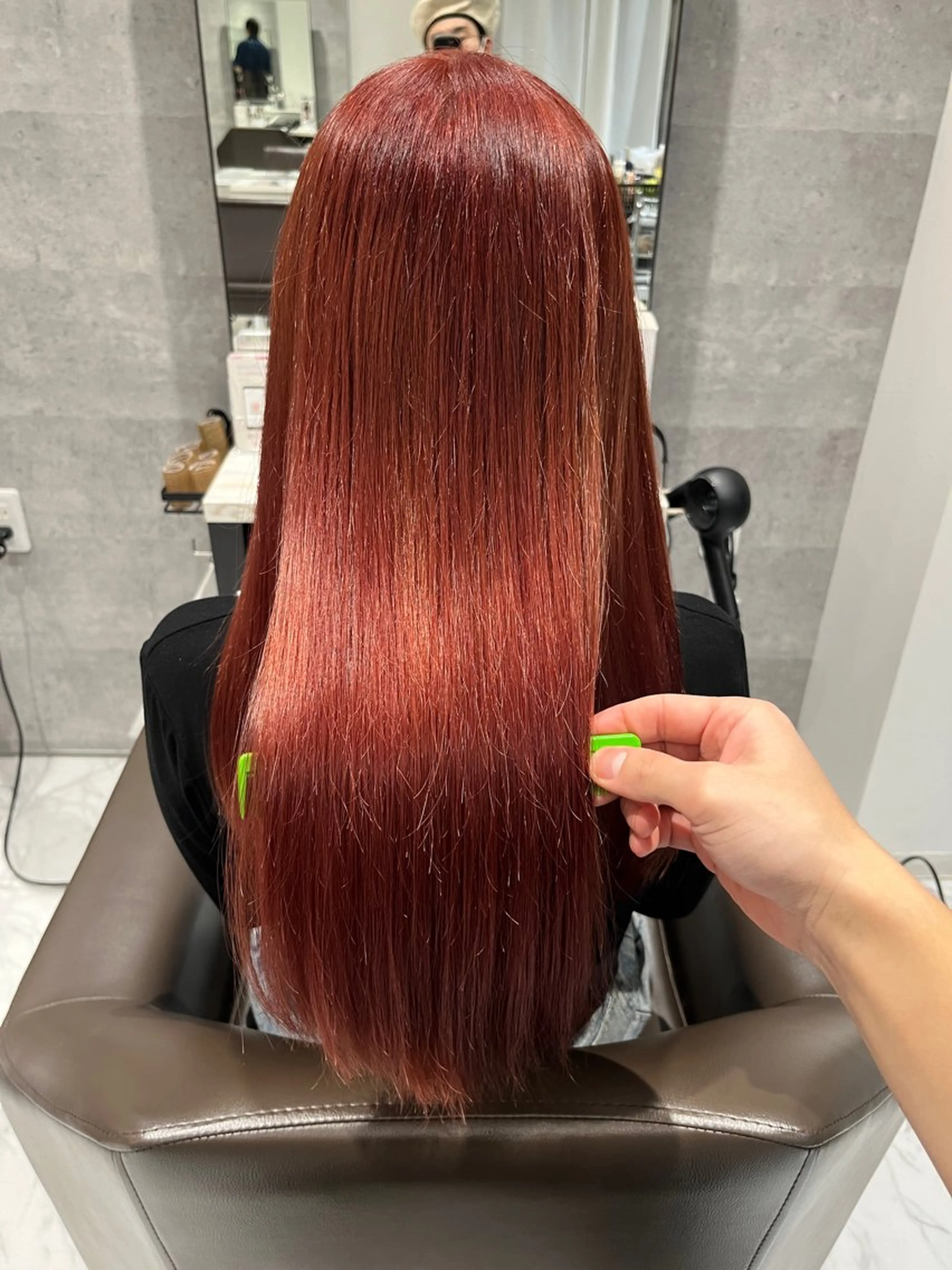 ロング カラー ヘアカラー Grow by NYNY 坂本 理輝のヘアスタイル