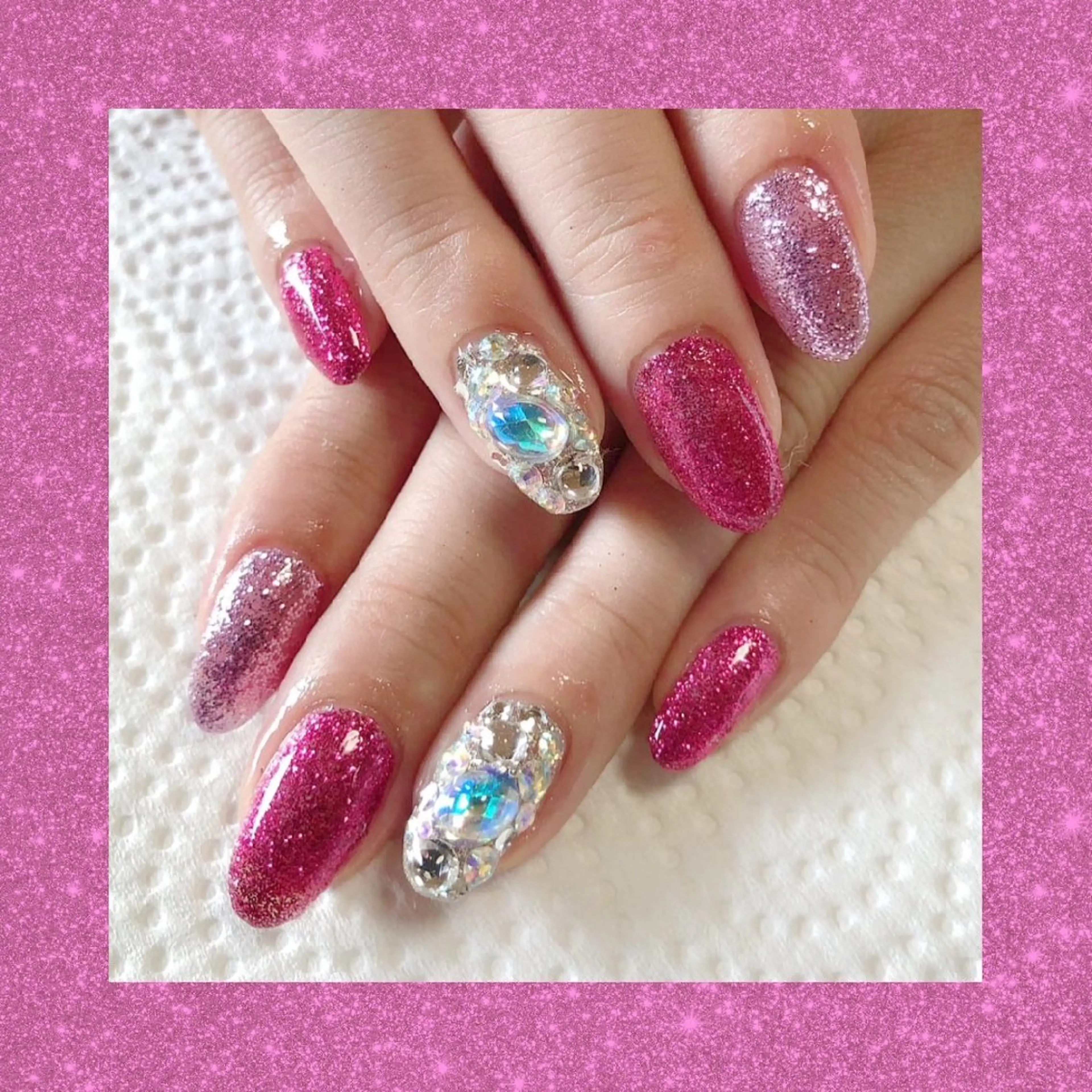 ネイル 西浦 早稀のネイルデザイン