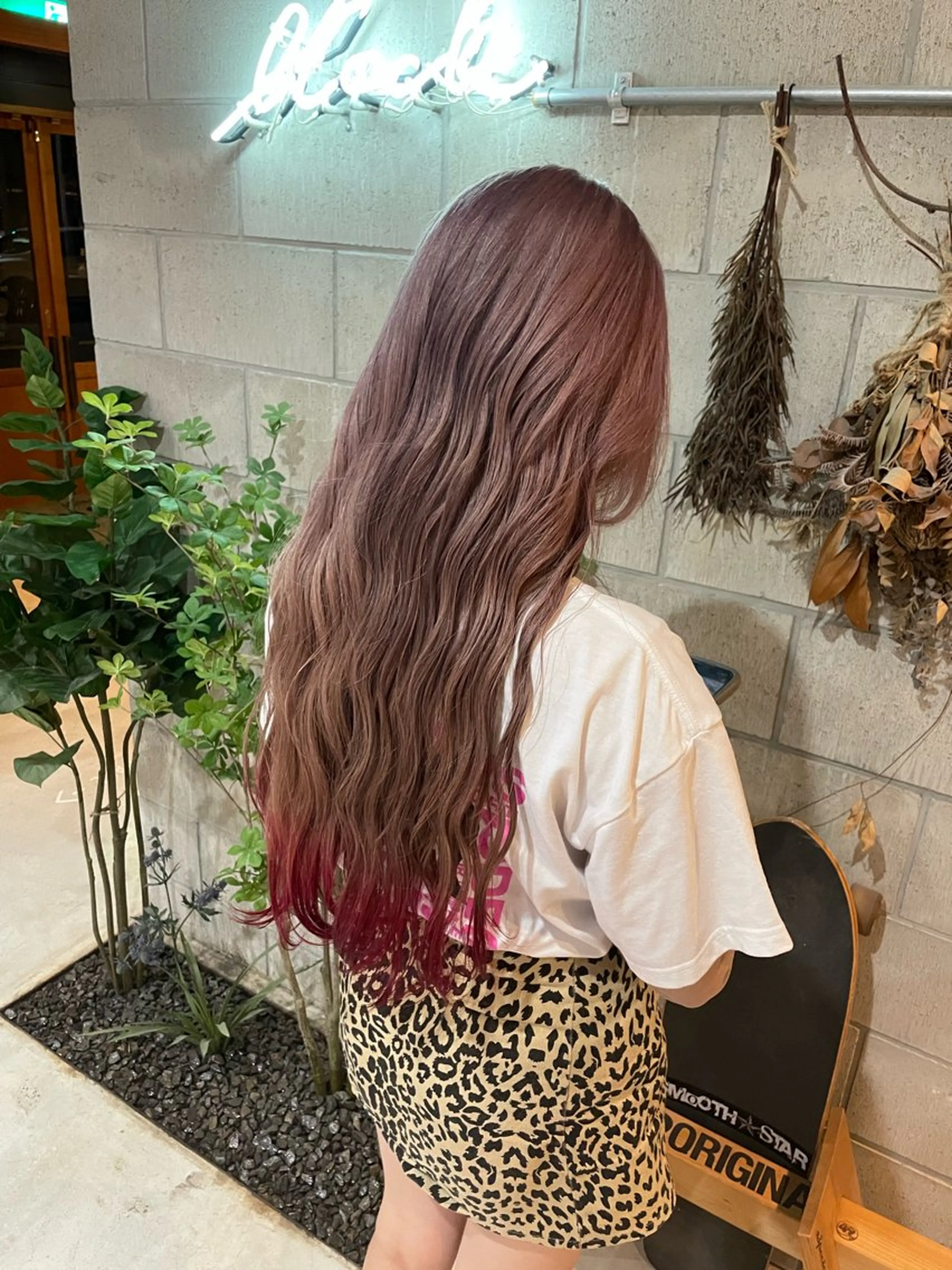 ロング カラー 透明感/艶髪カラー/ 韓国/rinaのヘアスタイル