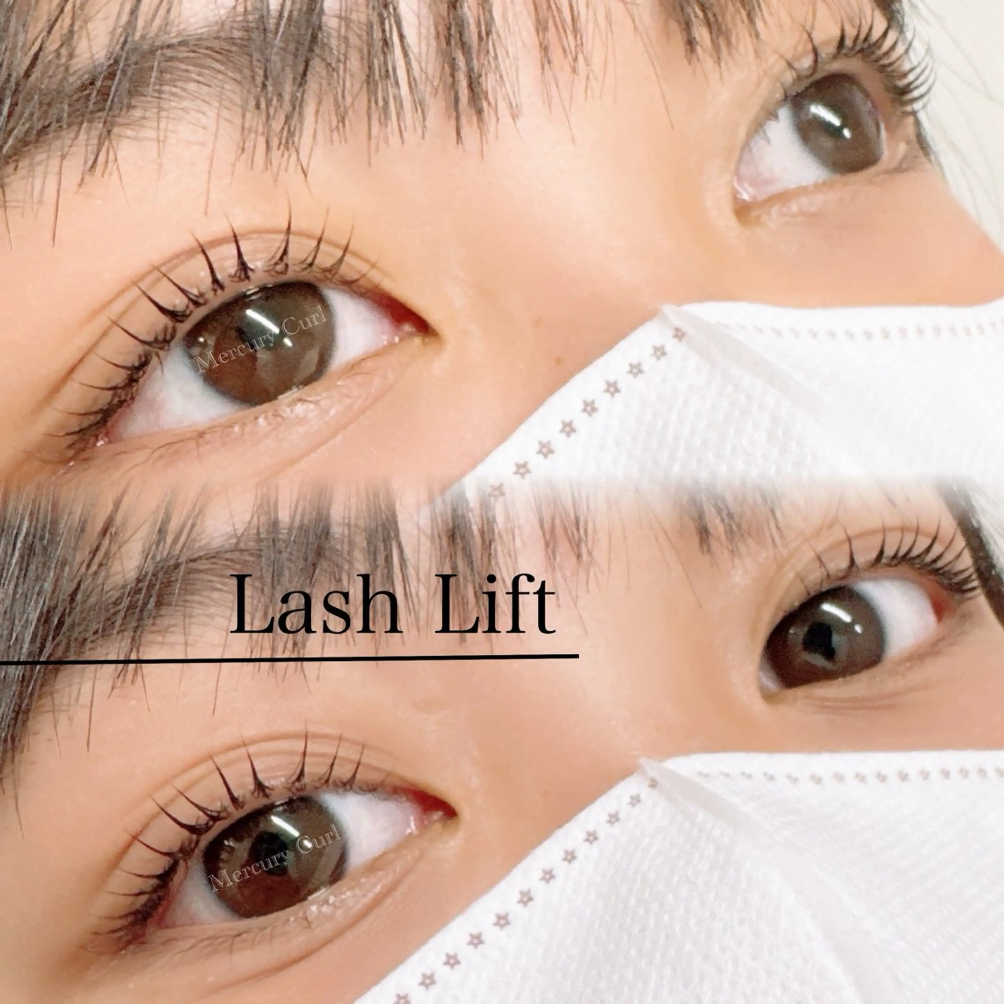 マツエク・マツパ マツパ Mercury Curl 田口真奈のマツエク・マツパデザイン