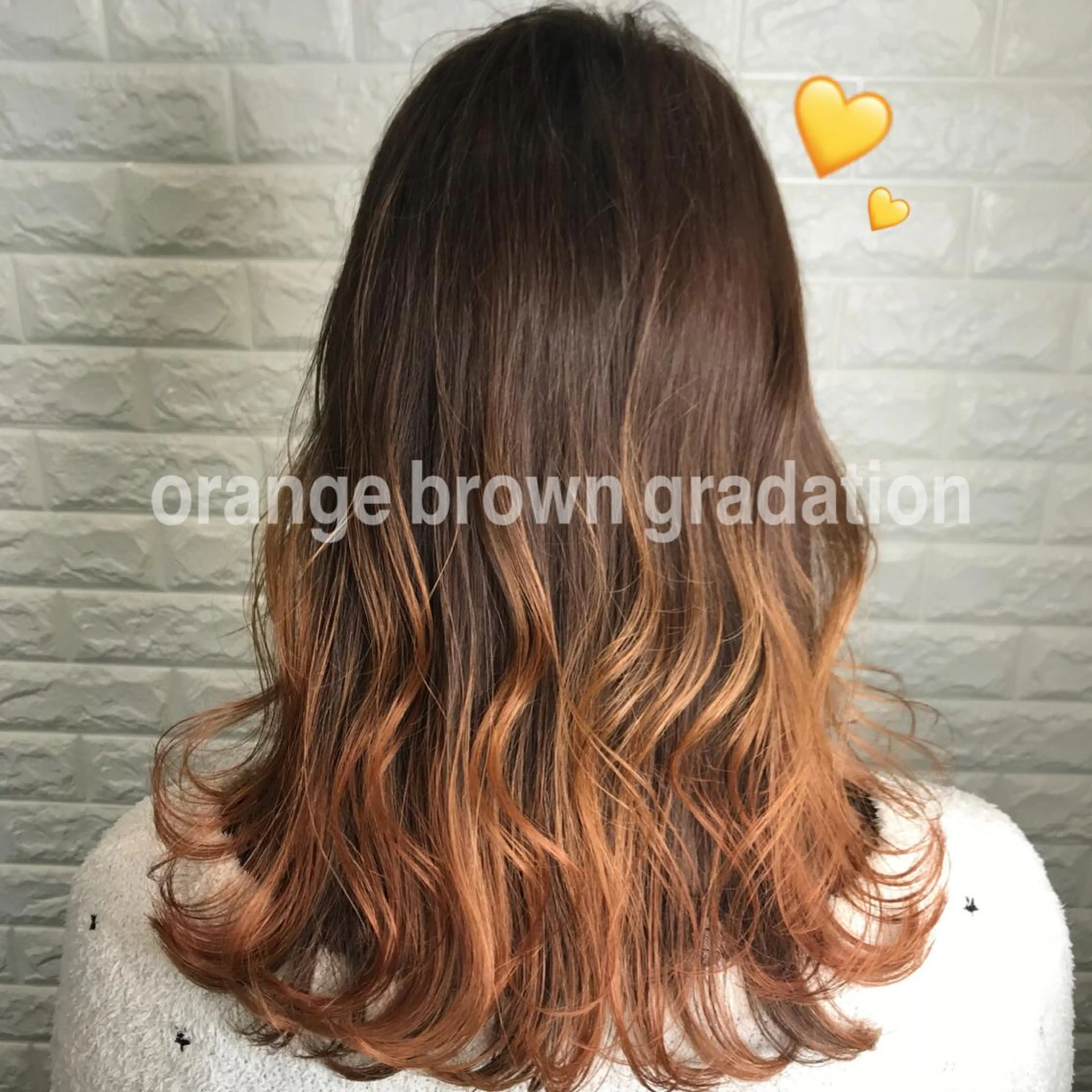 セミロング カラー knock【ノック】所属・烏丸韓国ヘア🇰🇷 ayaka🎀のヘアスタイル