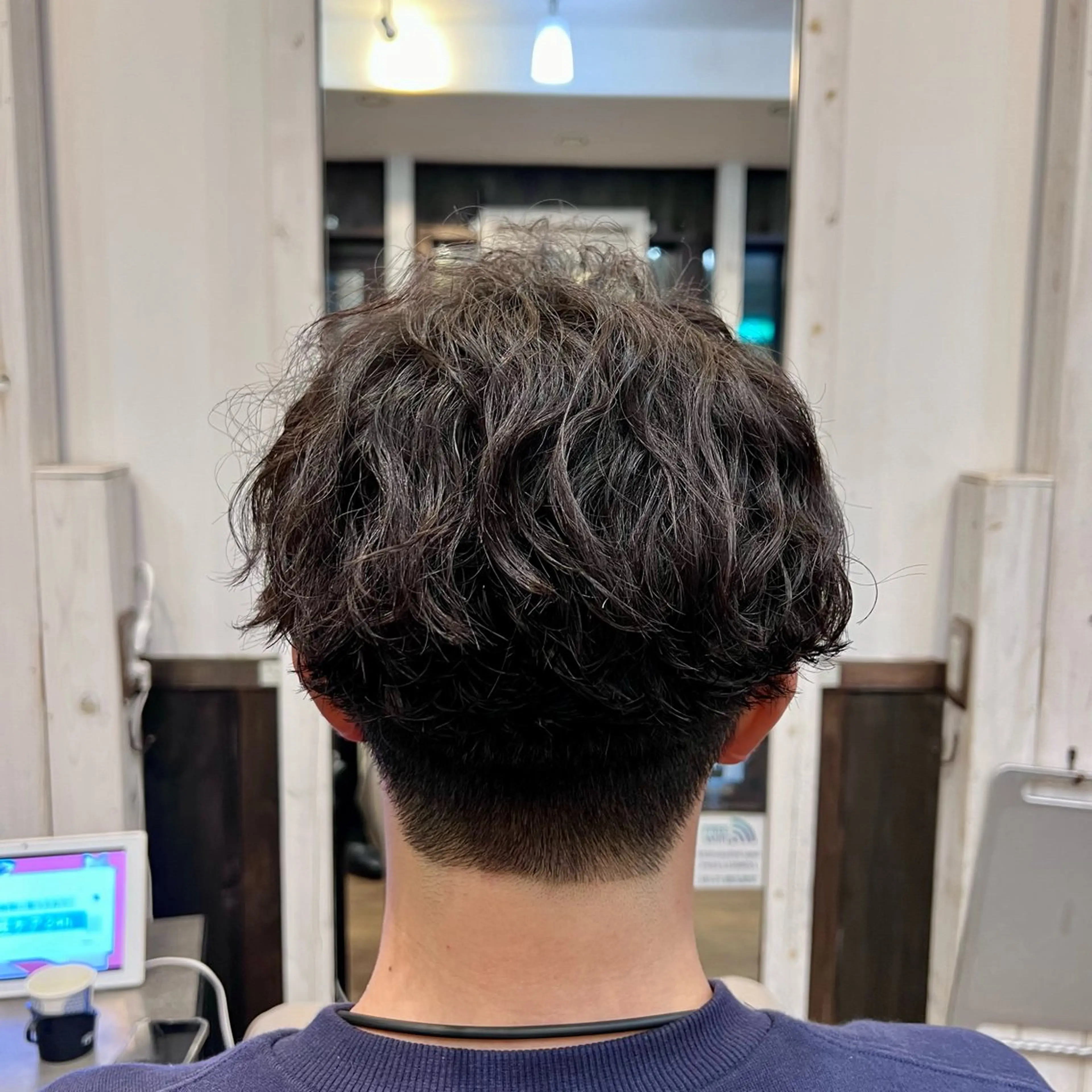 パーマ メンズ カット パーマ アグヘアーシータ所属・🤩メンズカット/ パーマ山本🤩のヘアスタイル