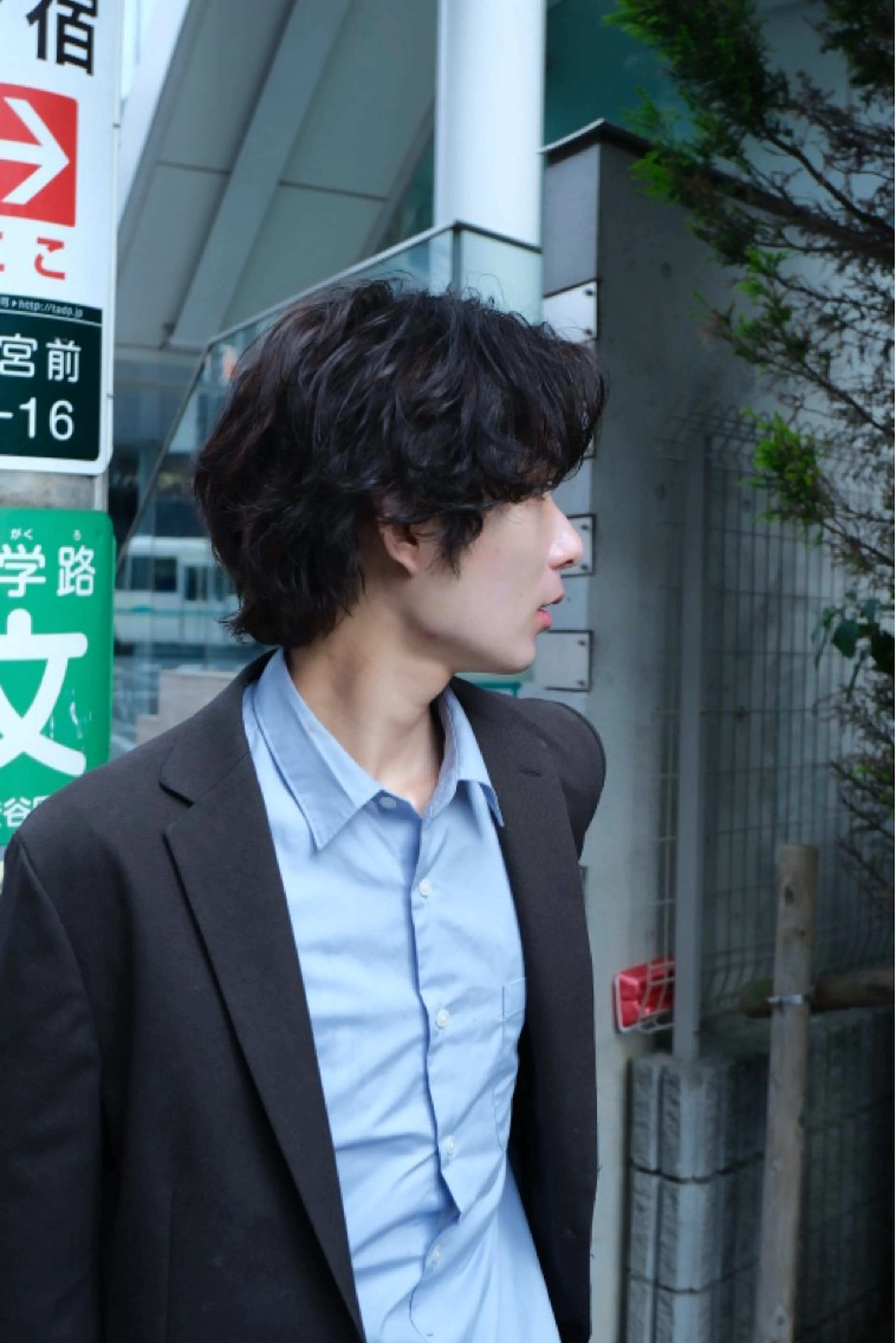 ミディアム パーマ カット パーマ December/jingumae所属・メンズパーマ 特化うえちりくのヘアスタイル