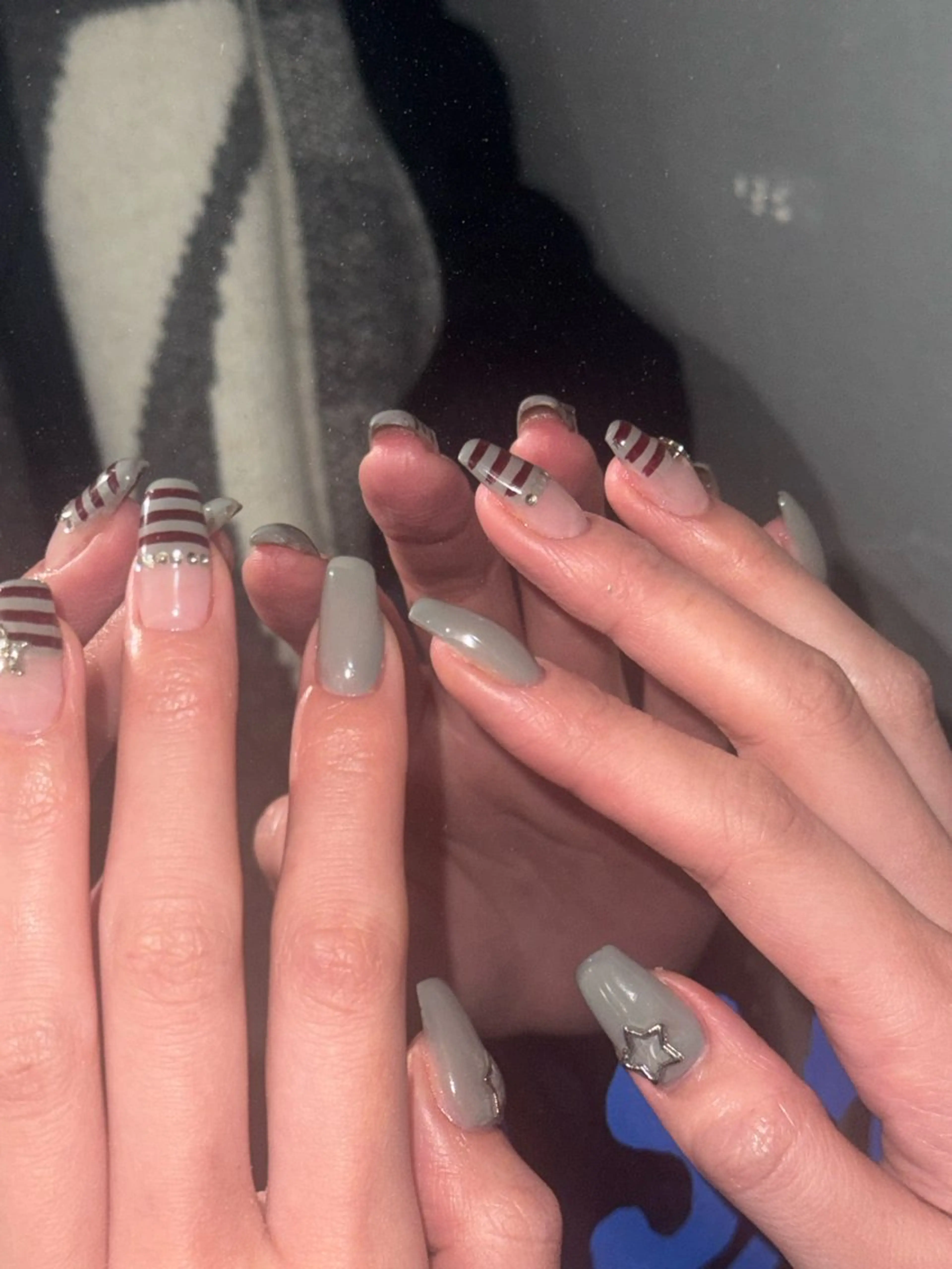 ネイル ハンドネイル フットネイル MITSUKI🪡 海外/個性派/ロングのネイルデザイン