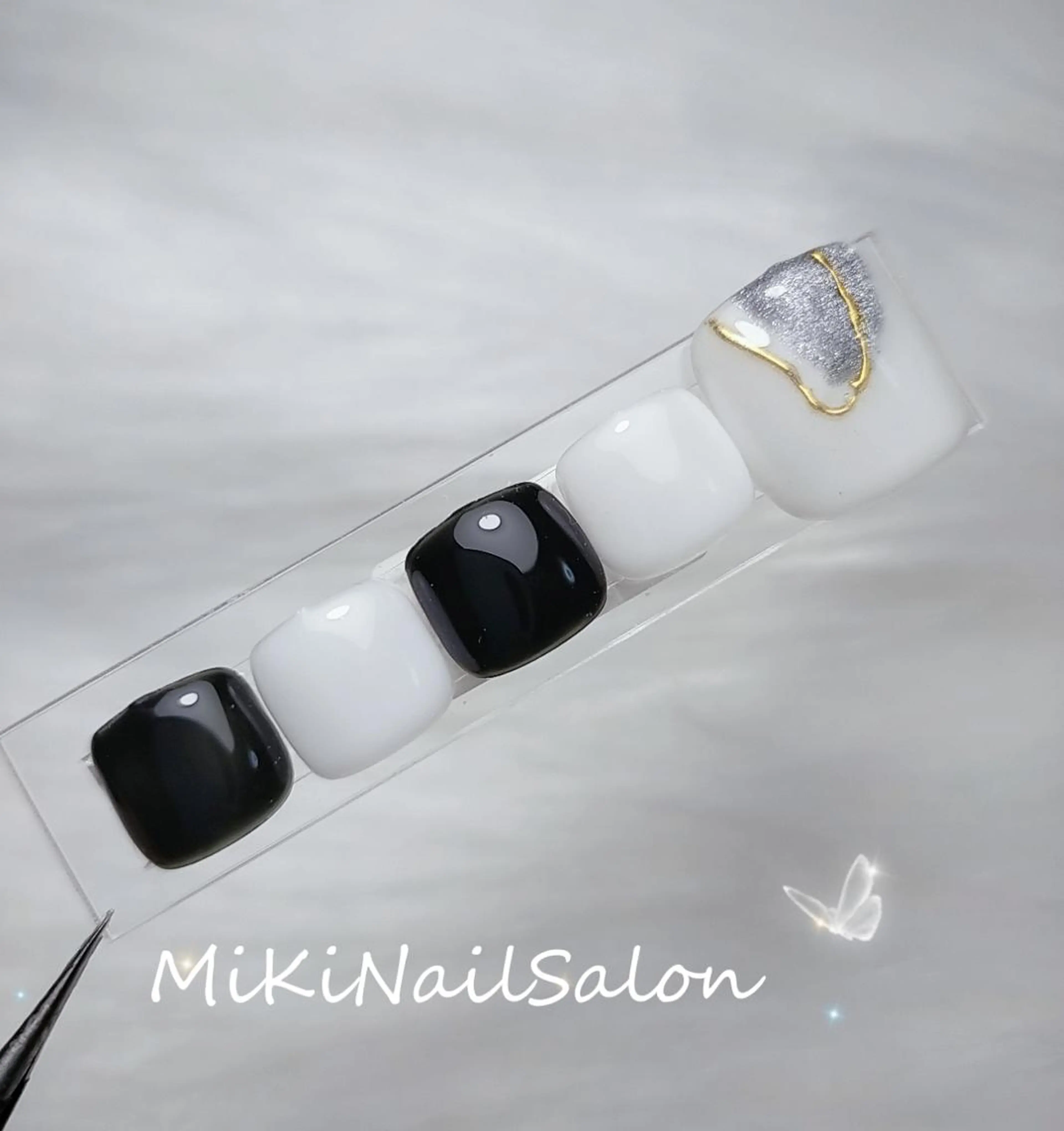 ネイル フットネイル フットネイル ★未希★ ミキネイルサロン池袋のネイルデザイン