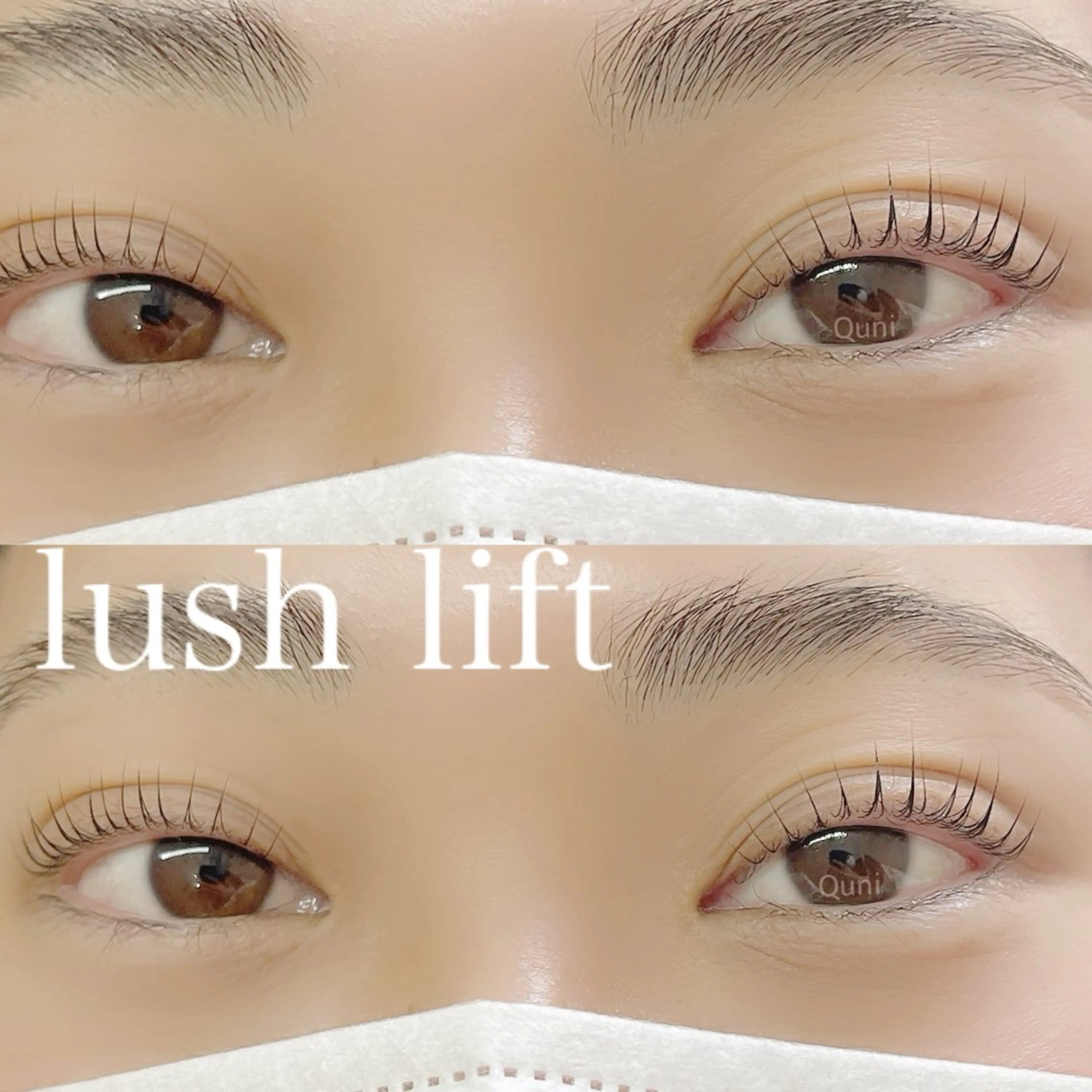 マツエク・マツパ マツパ Quni ☁️のマツエク・マツパデザイン