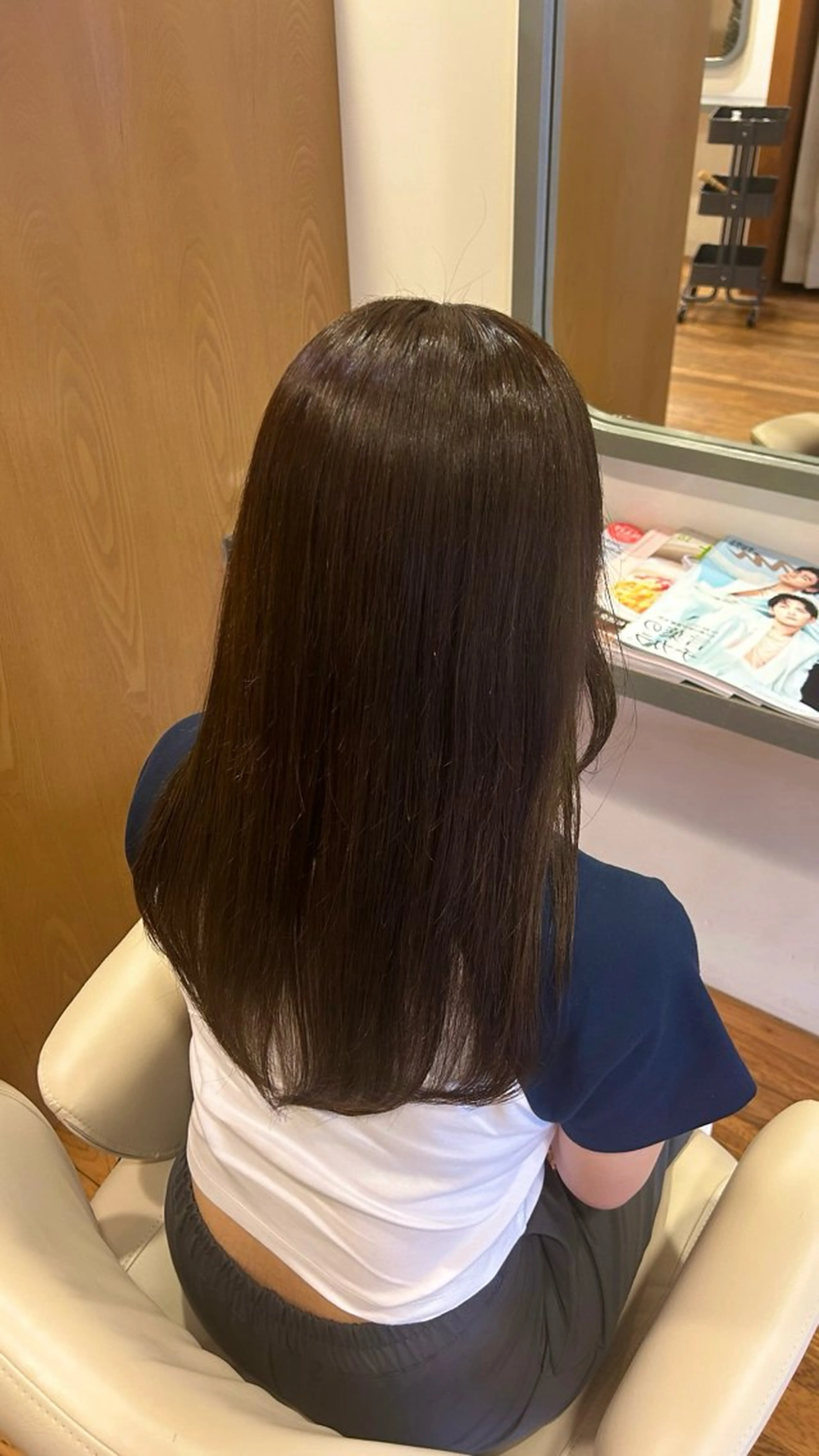 longカラー➕4stepトリートメント🕊️の写真