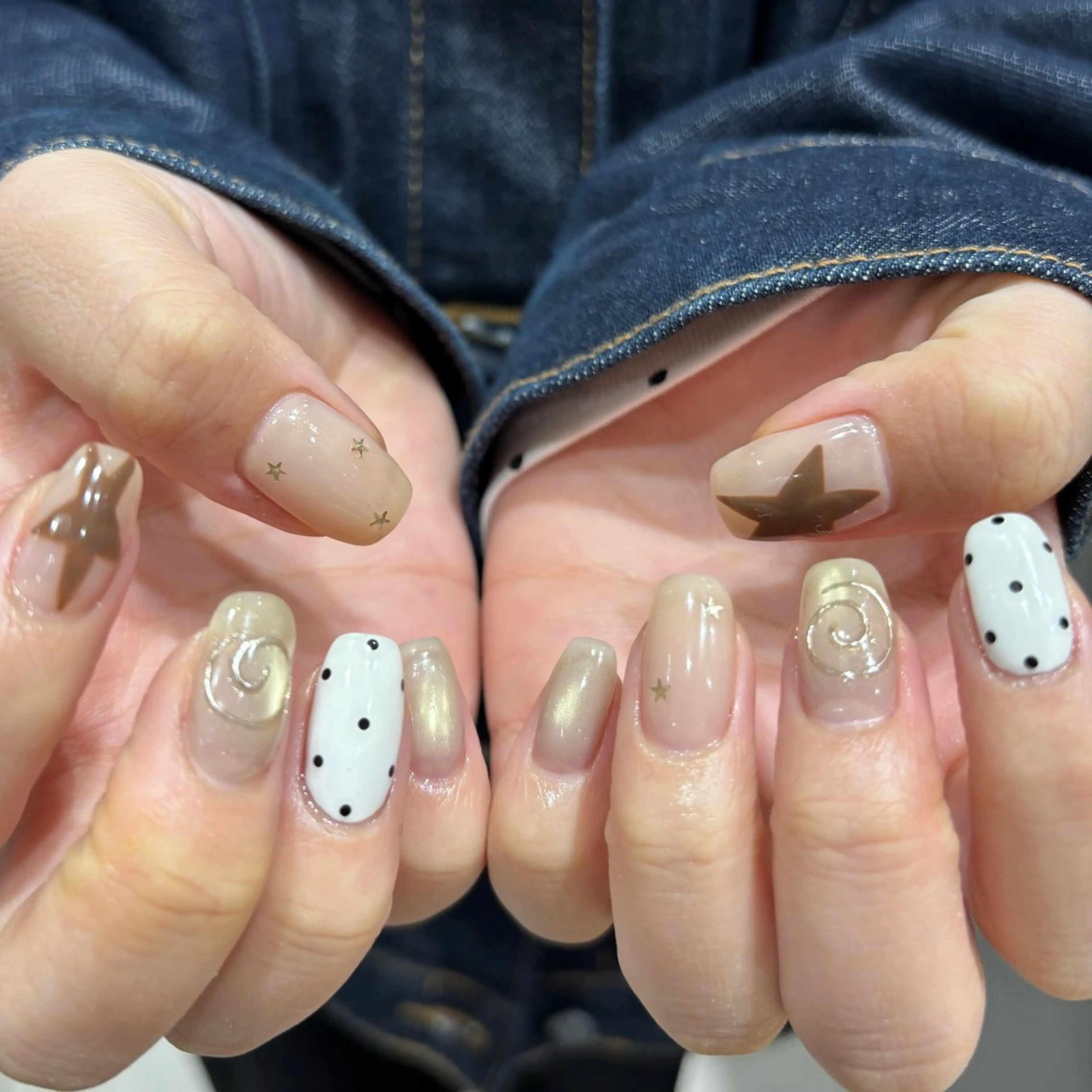 ネイル ドット ハンドネイル N° nail_ fuyukaのネイルデザイン