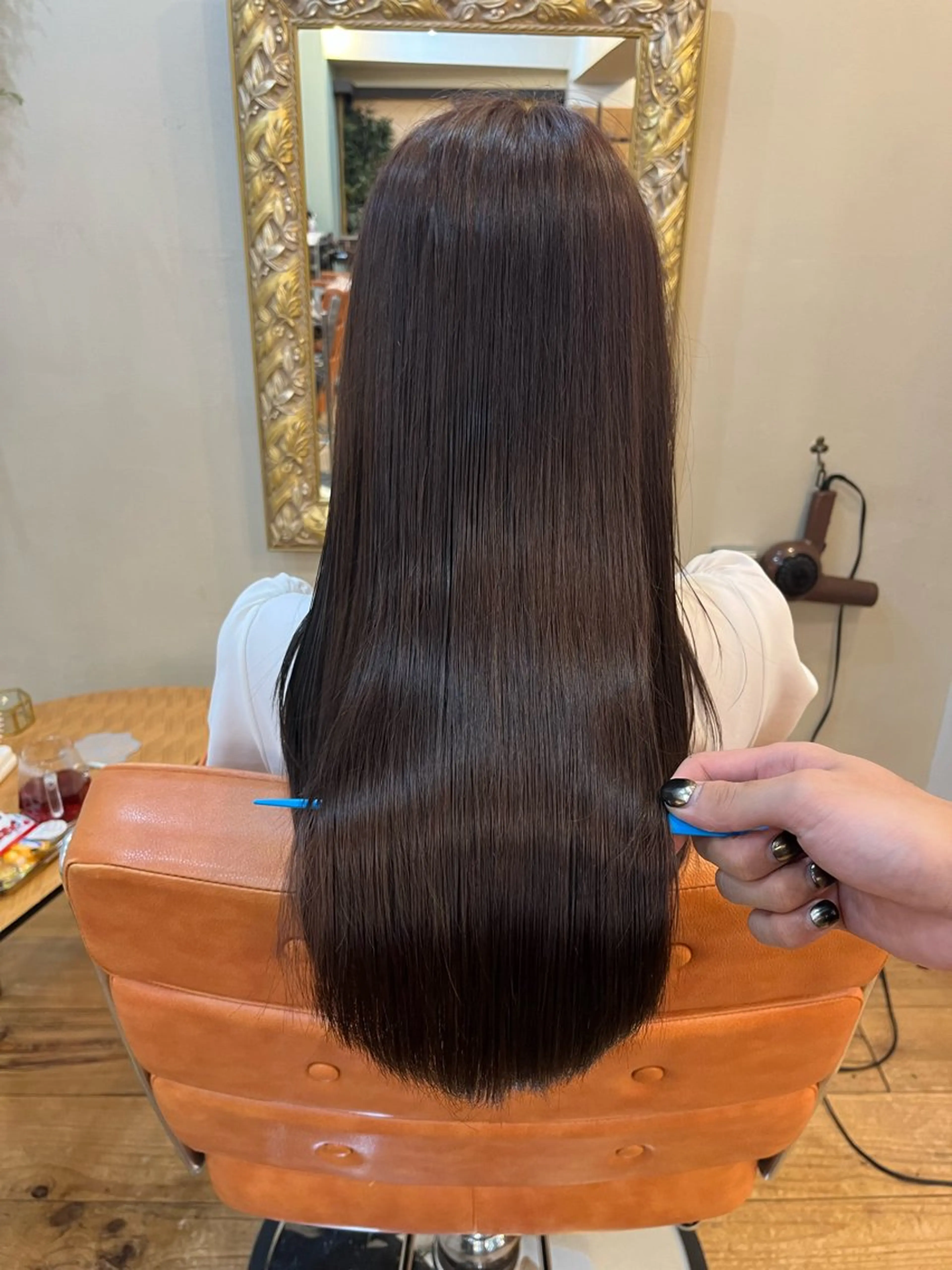 ロング ⚪️髪質改善 縮毛 店長 コウ⚪️のヘアスタイル