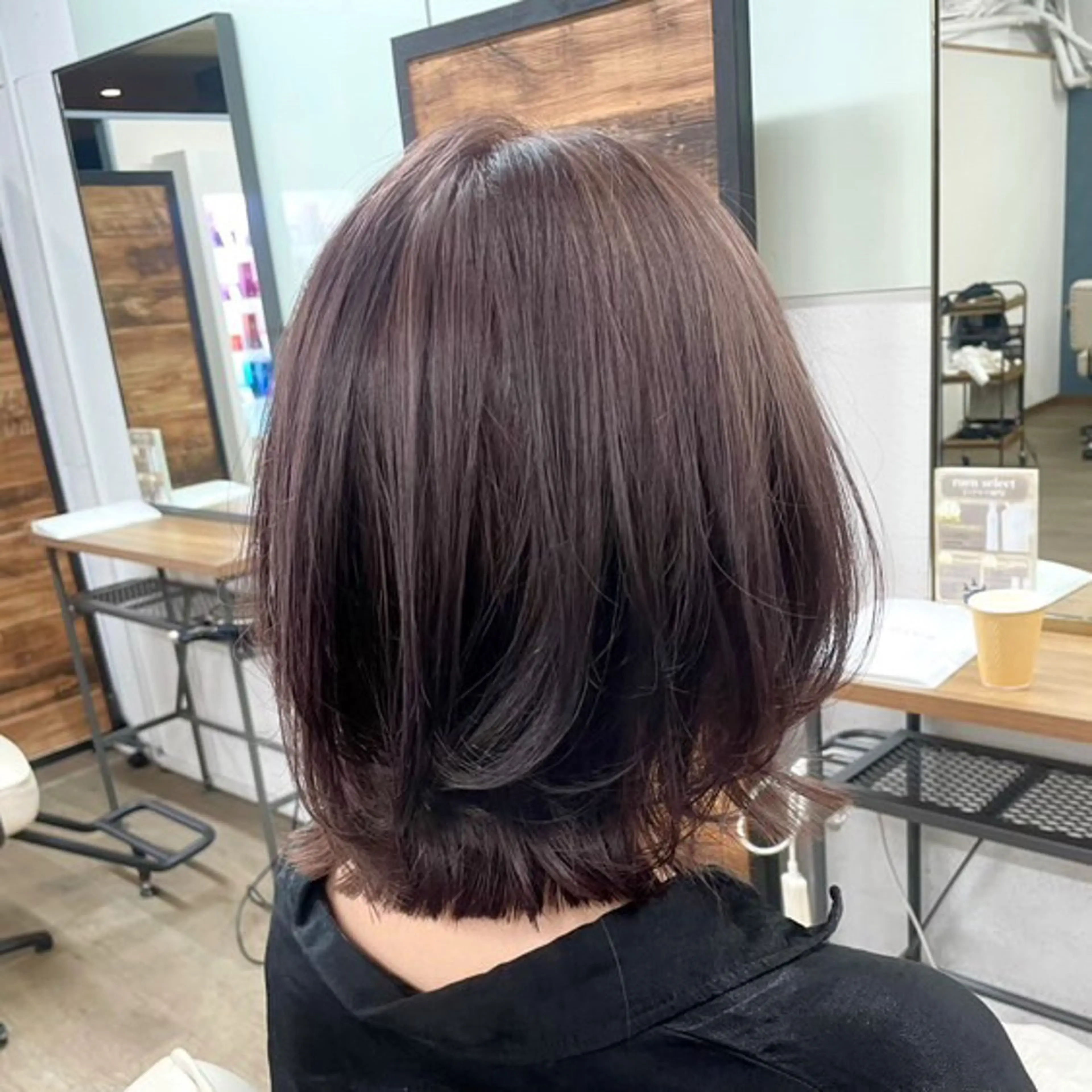 白髪染めリタッチカラー➕髪質改善トリートメントの写真