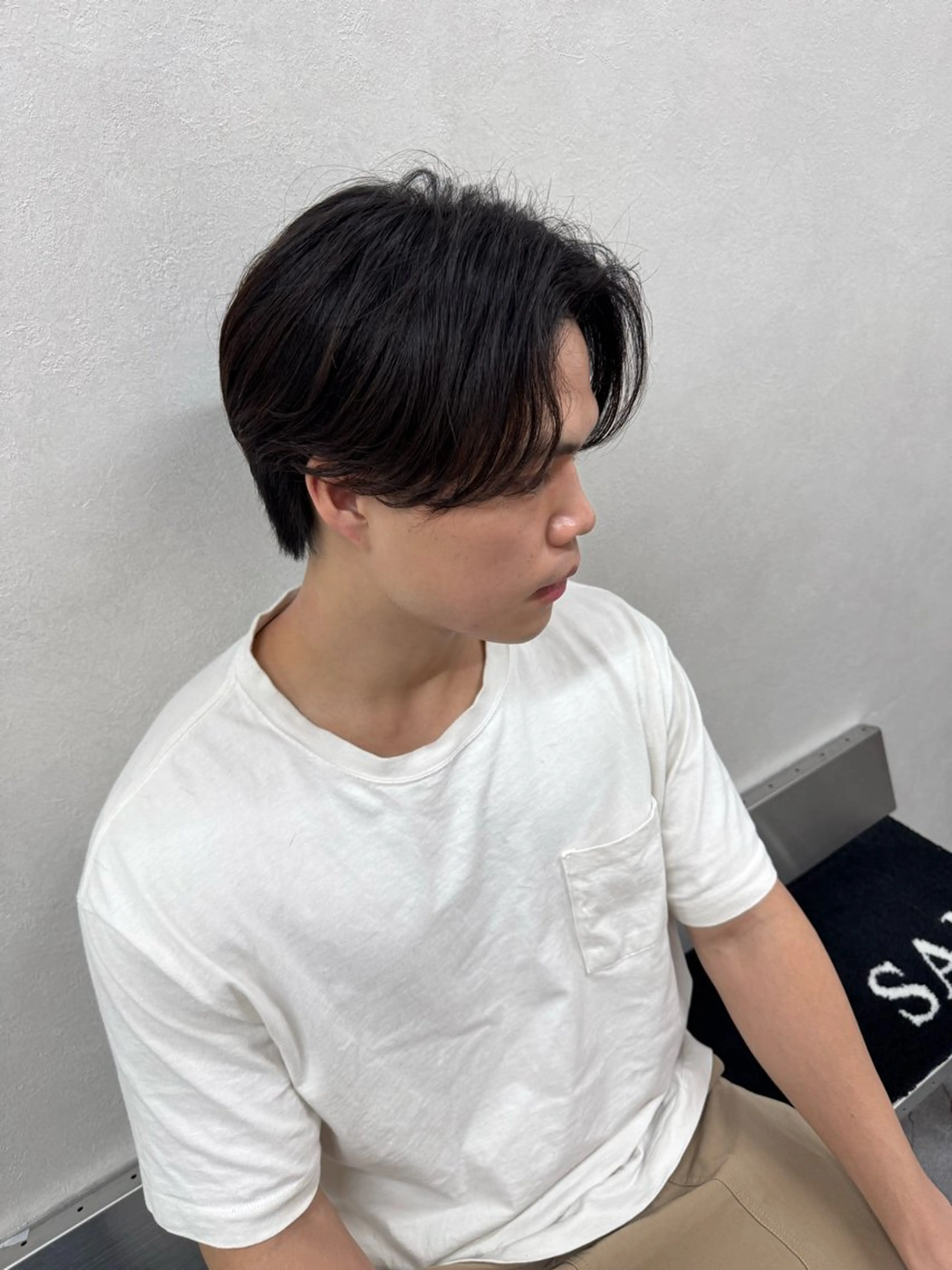 パーマ メンズ men's限定/ 難波/Ryoyaのヘアスタイル