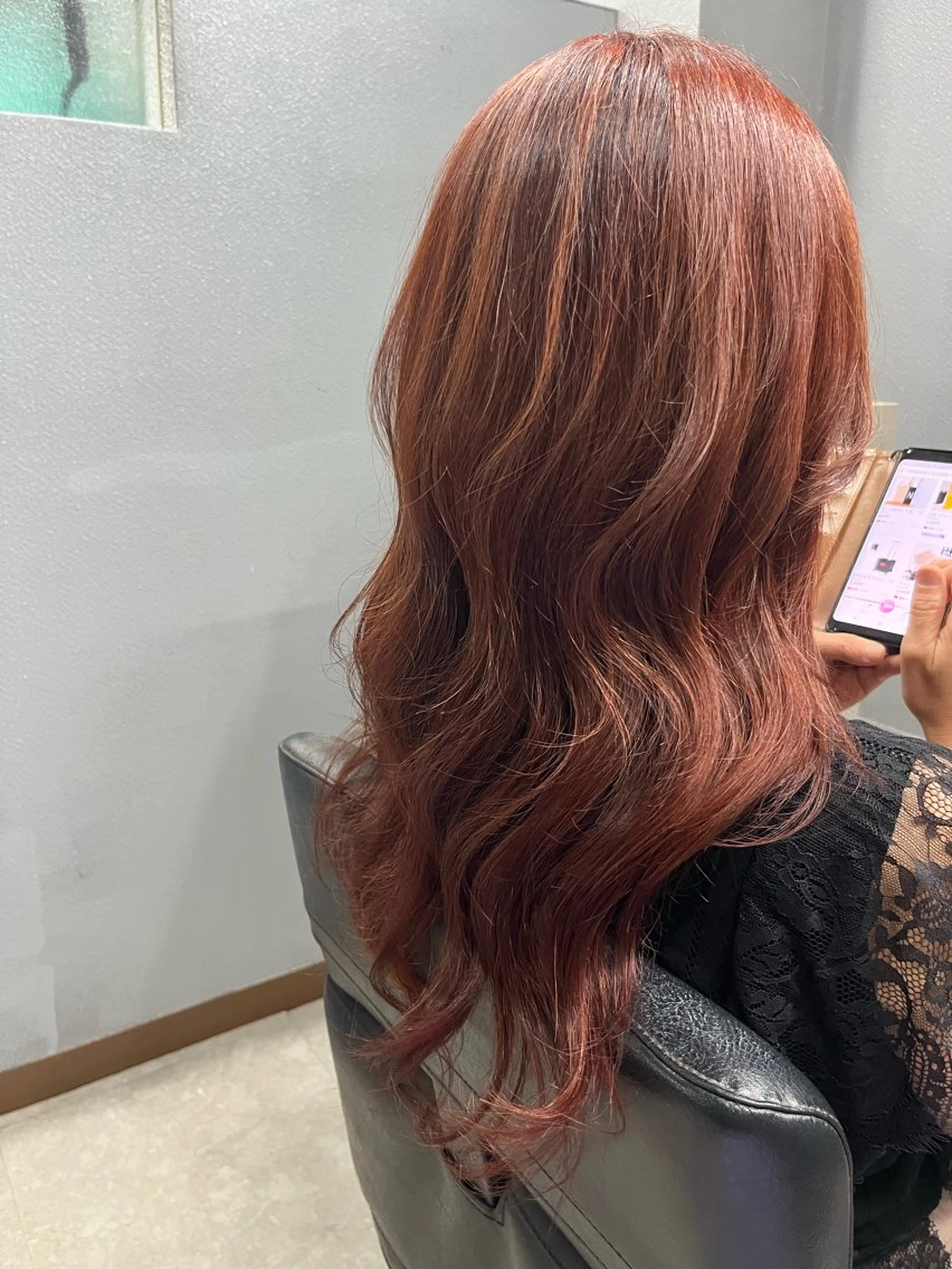 カット＋艶カラー＋ヘッドスパの写真