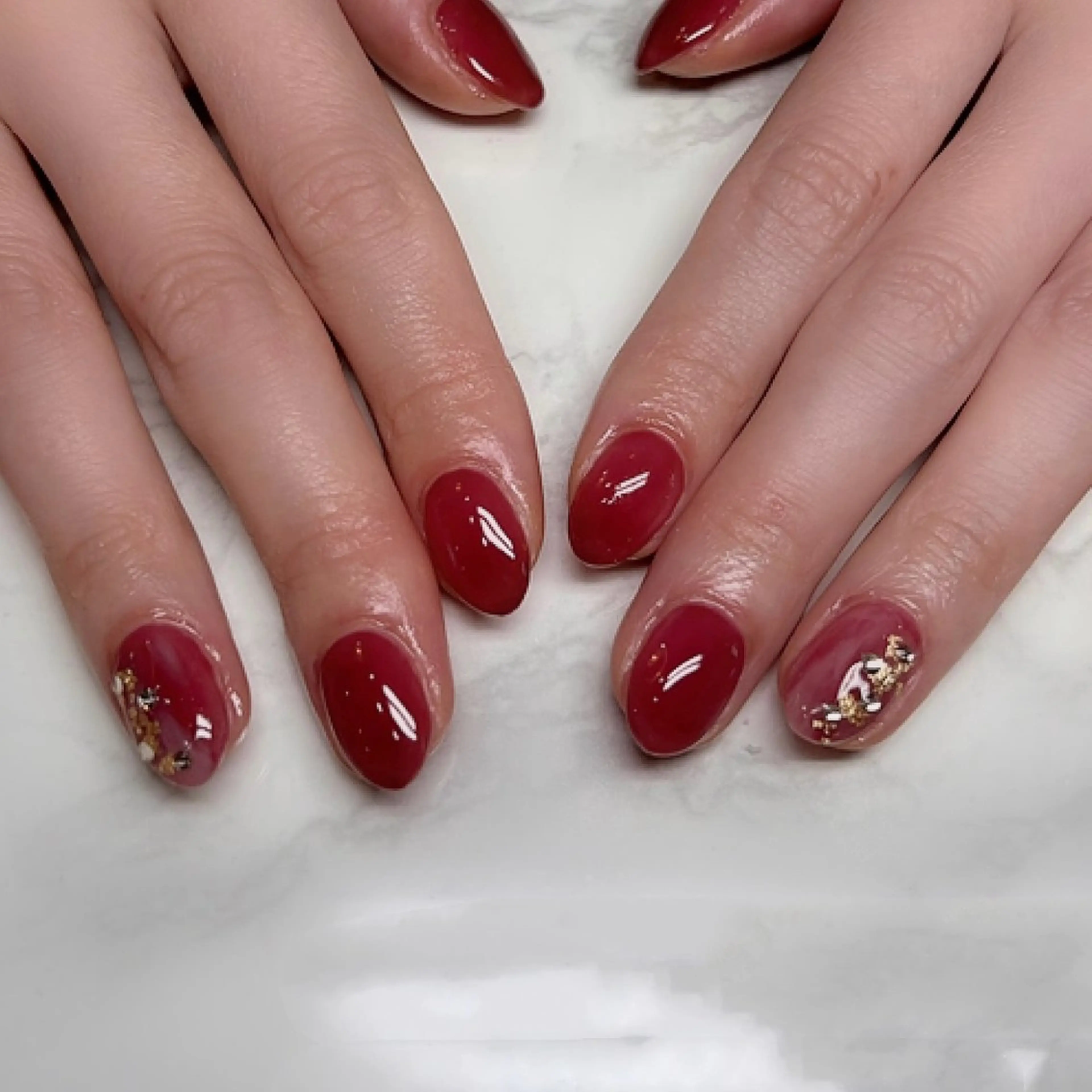 ネイル ハンドネイル ネイルサロンImpress 大森店所属・渡辺 あけみのネイルデザイン