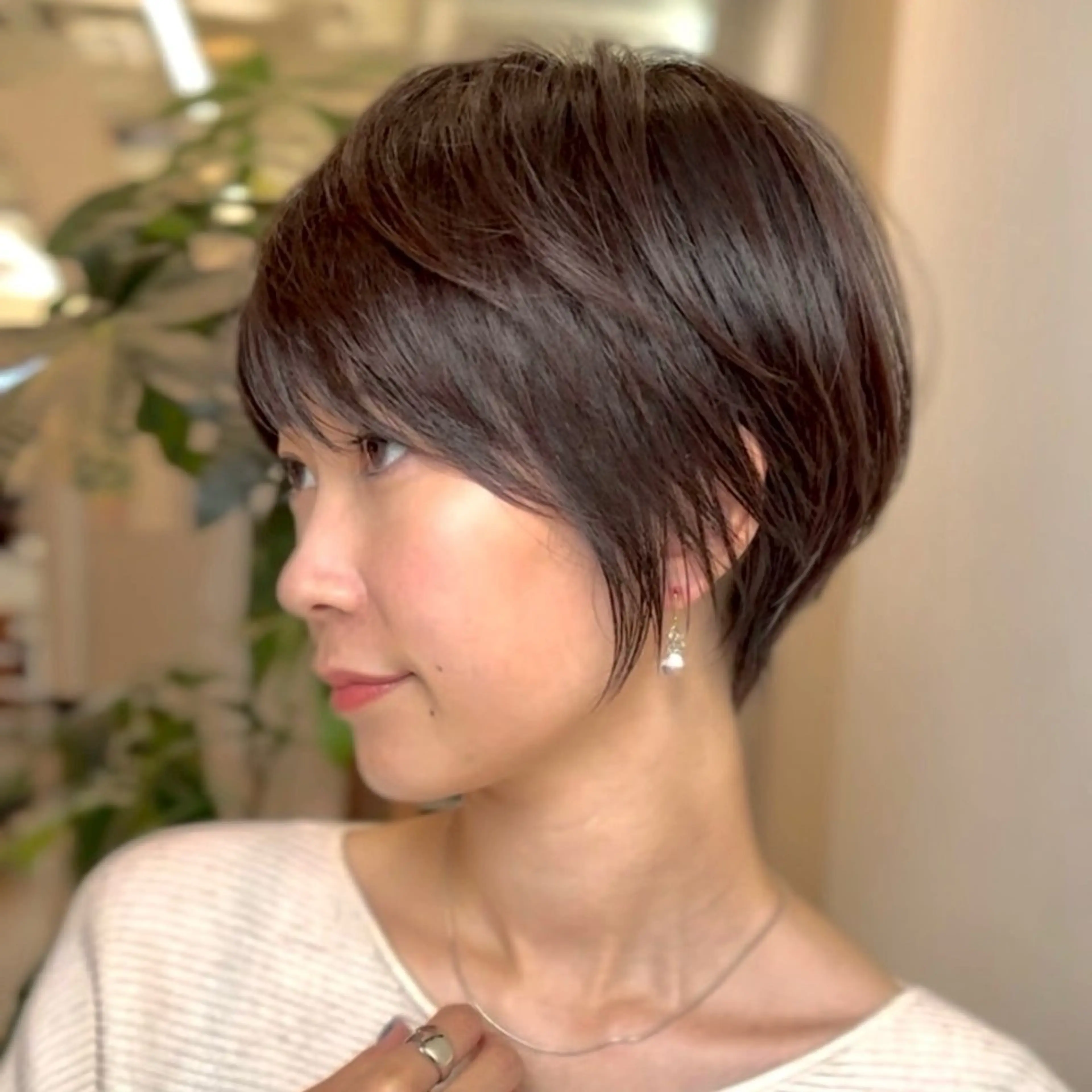 ショート VIEW GINZA所属・fitするカット♡ 暖色/ふうか◠‿◠のヘアスタイル