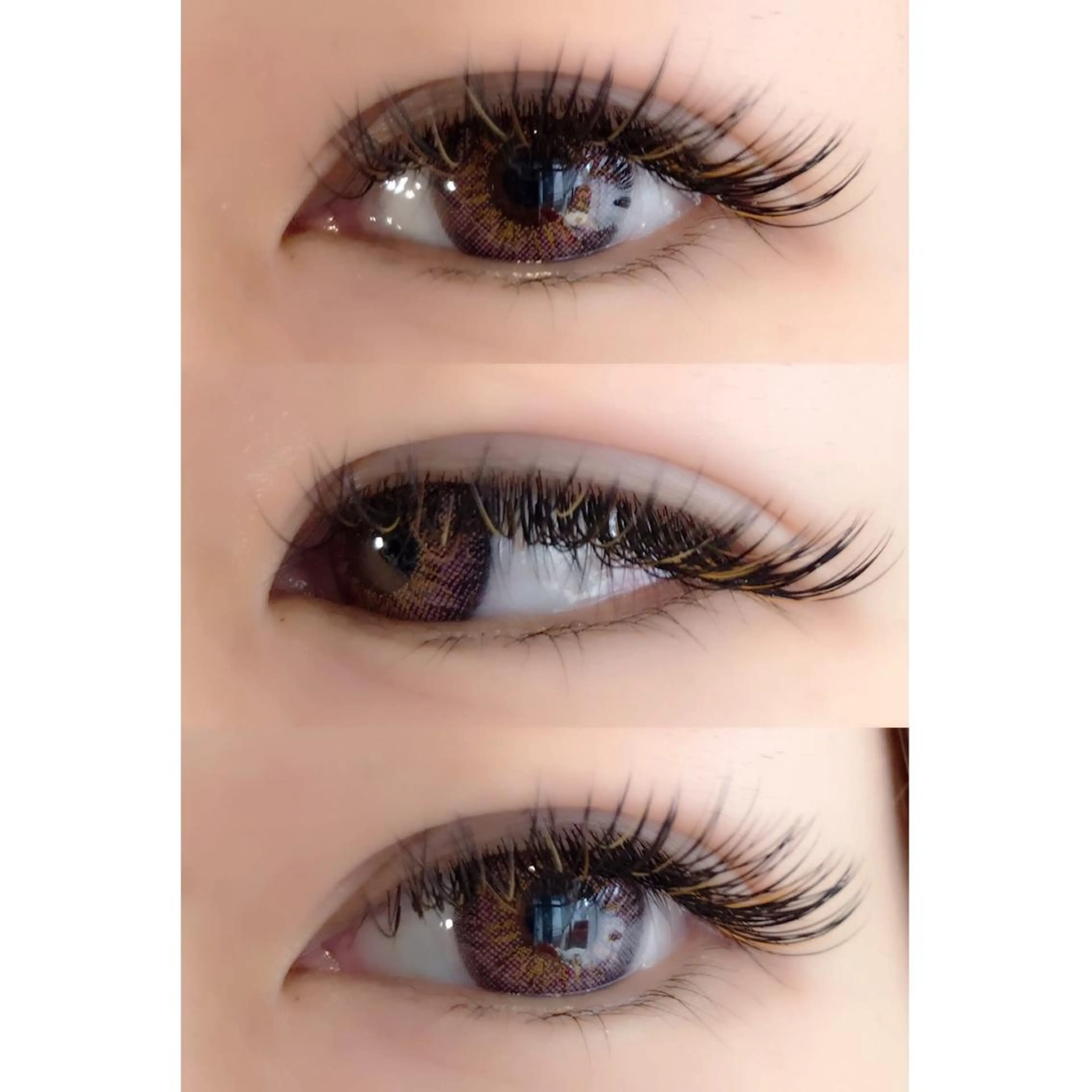 マツエク・マツパ カラーマツエク 村井 香怜のマツエク・マツパデザイン