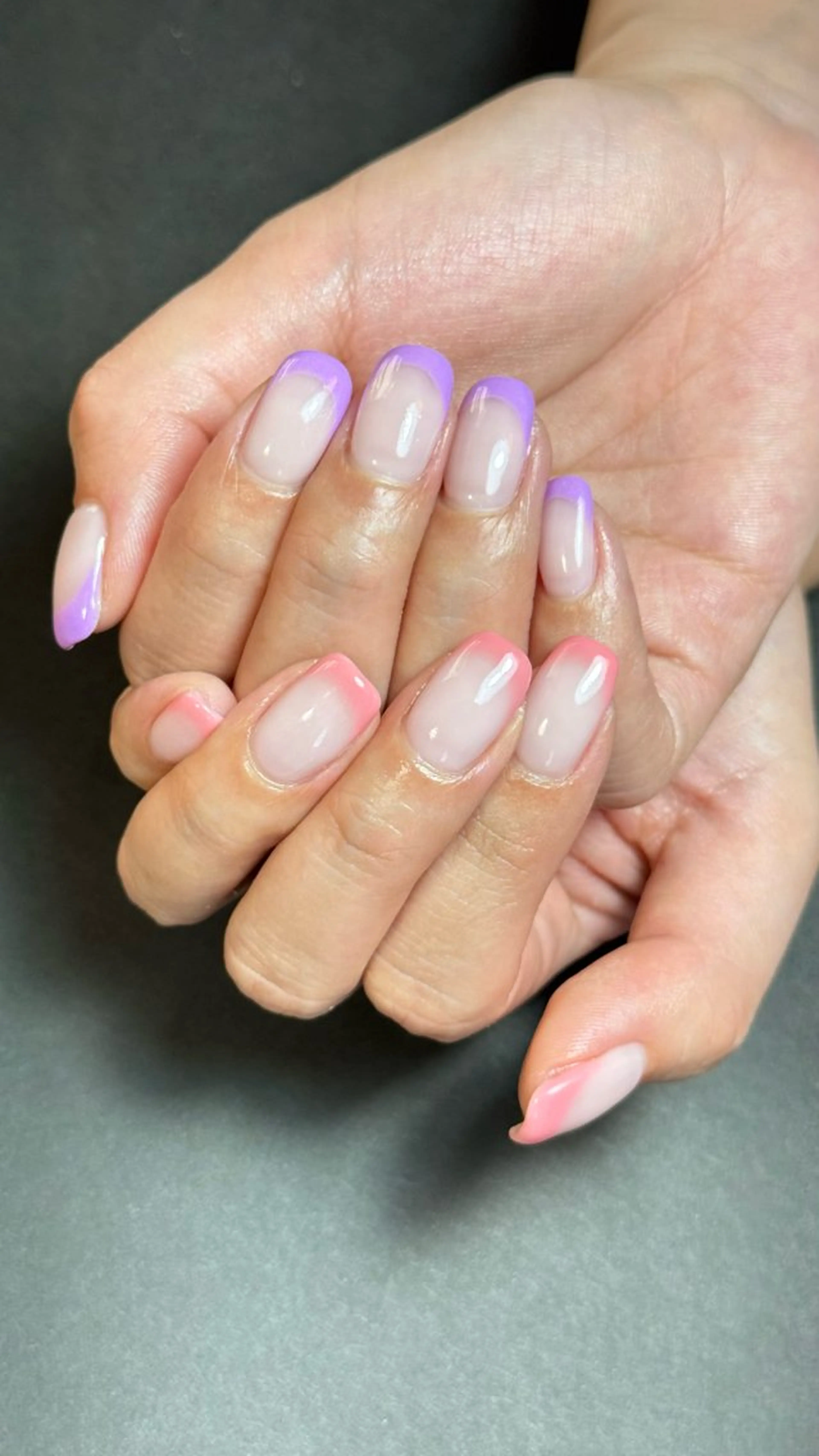 ネイル フレンチネイル パステルネイル ハンドネイル NailsbyT N.Sugamoのネイルデザイン