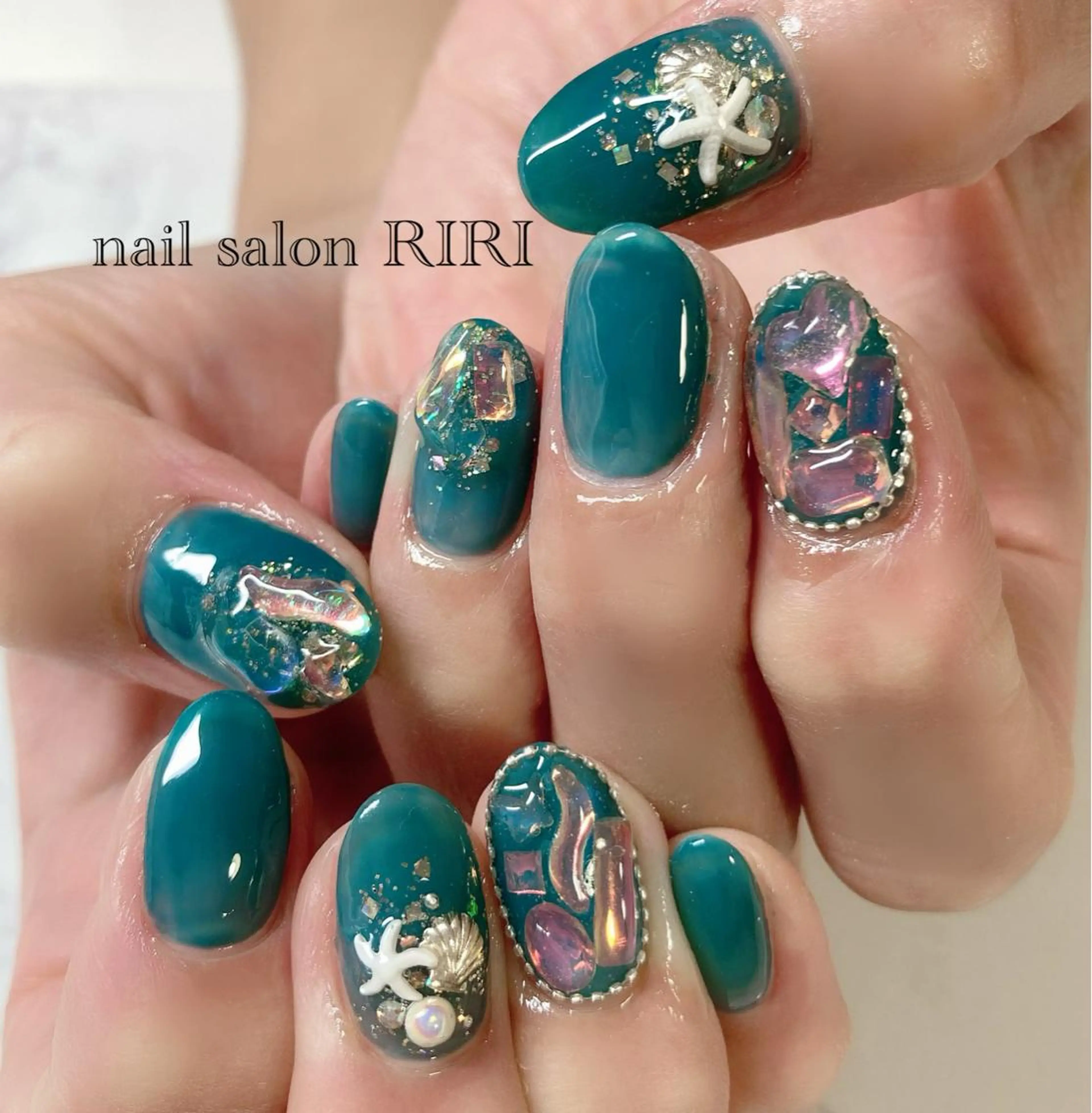 ネイル 夏ネイル private  nail  salon RIRI所属・RIRI リリのネイルデザイン