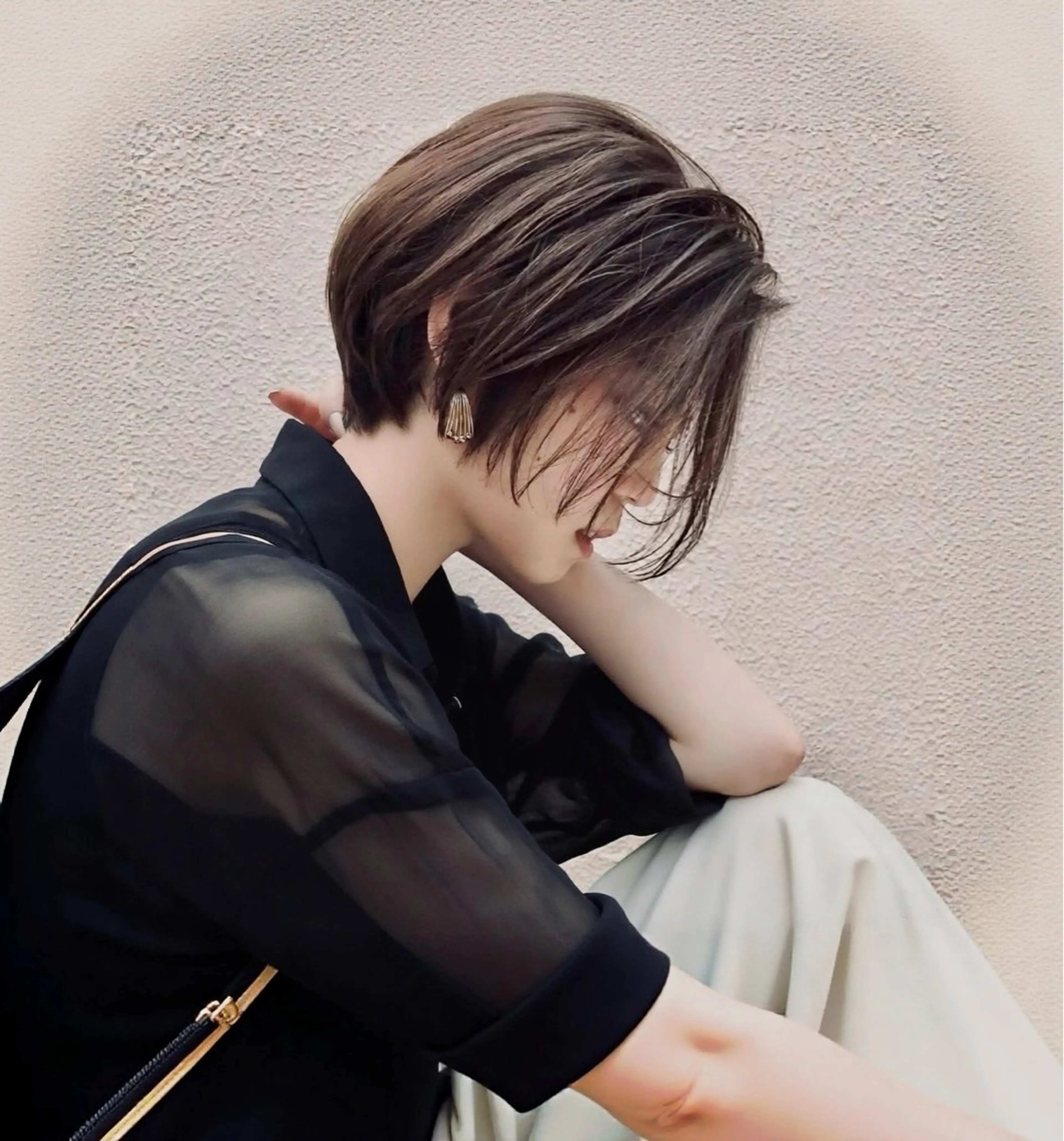 ショート D.I.E.V.A錦糸町店所属・🫧似合わせショート 🫧レイヤー/清野のヘアスタイル