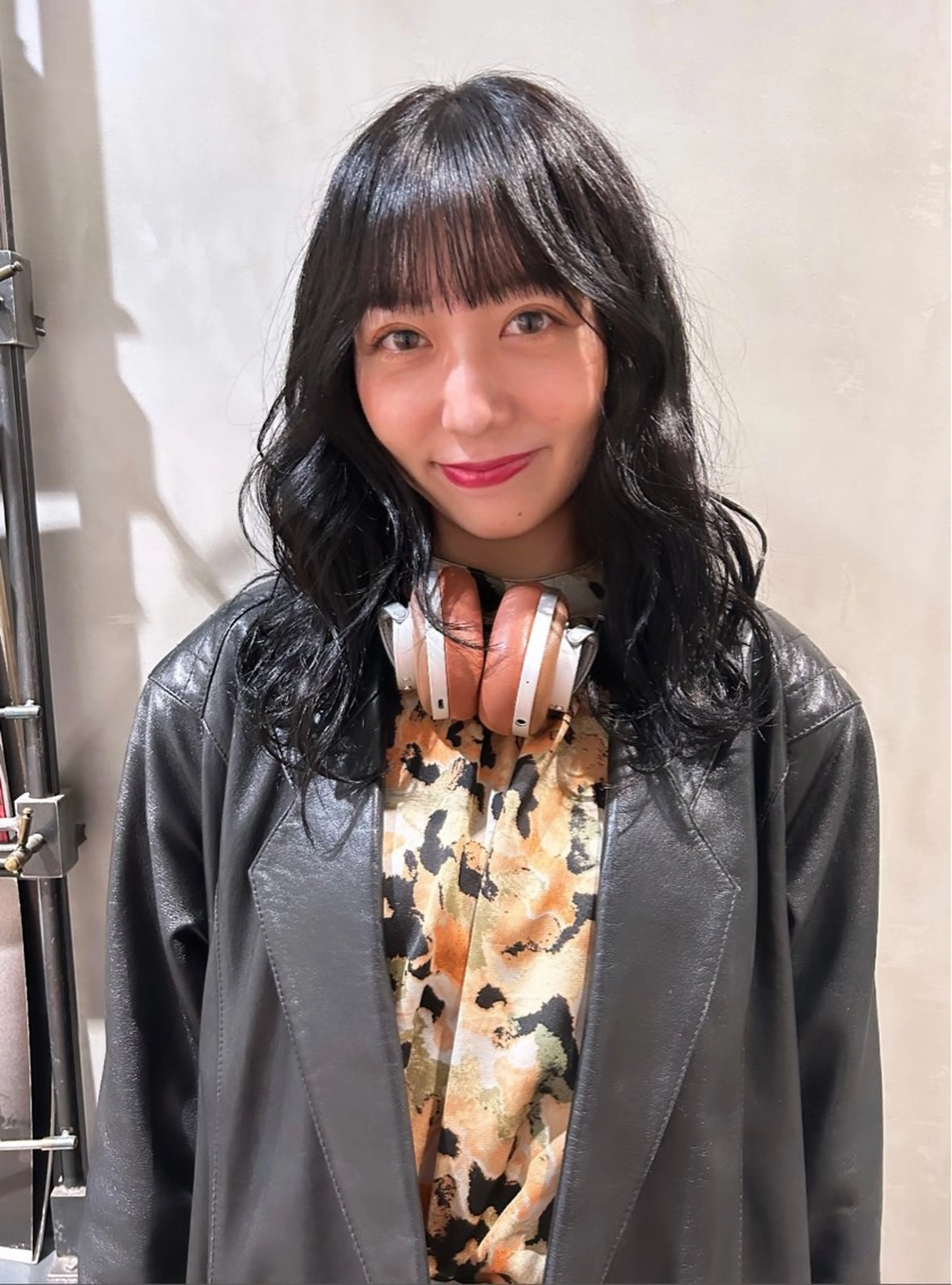 セミロング カラー 黒髪 透明感カラー L&Co所属・タナカ カナ🫧のヘアスタイル