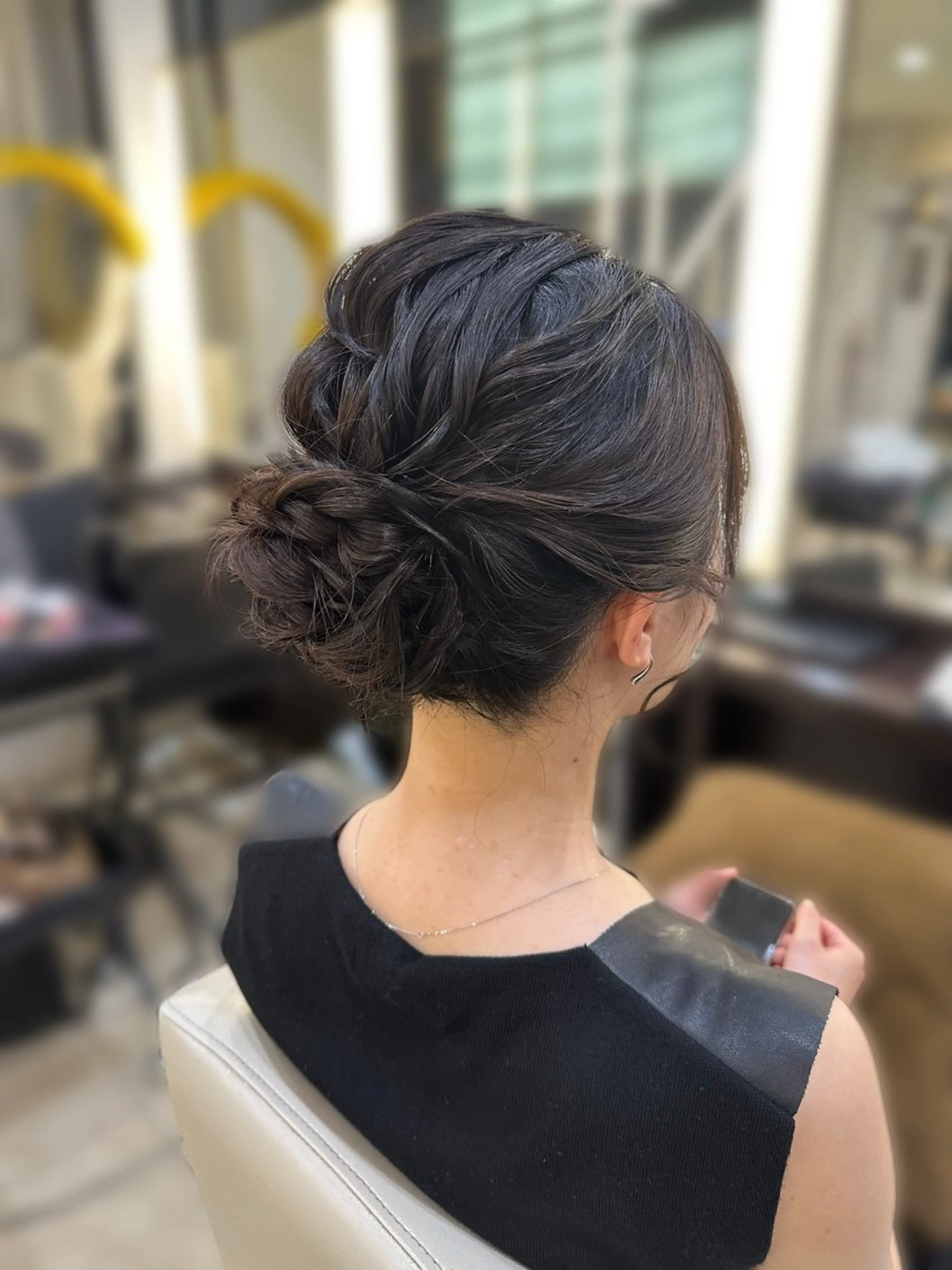 ミディアム ヘアアレンジ 石垣廣乃 /Hironoのヘアスタイル