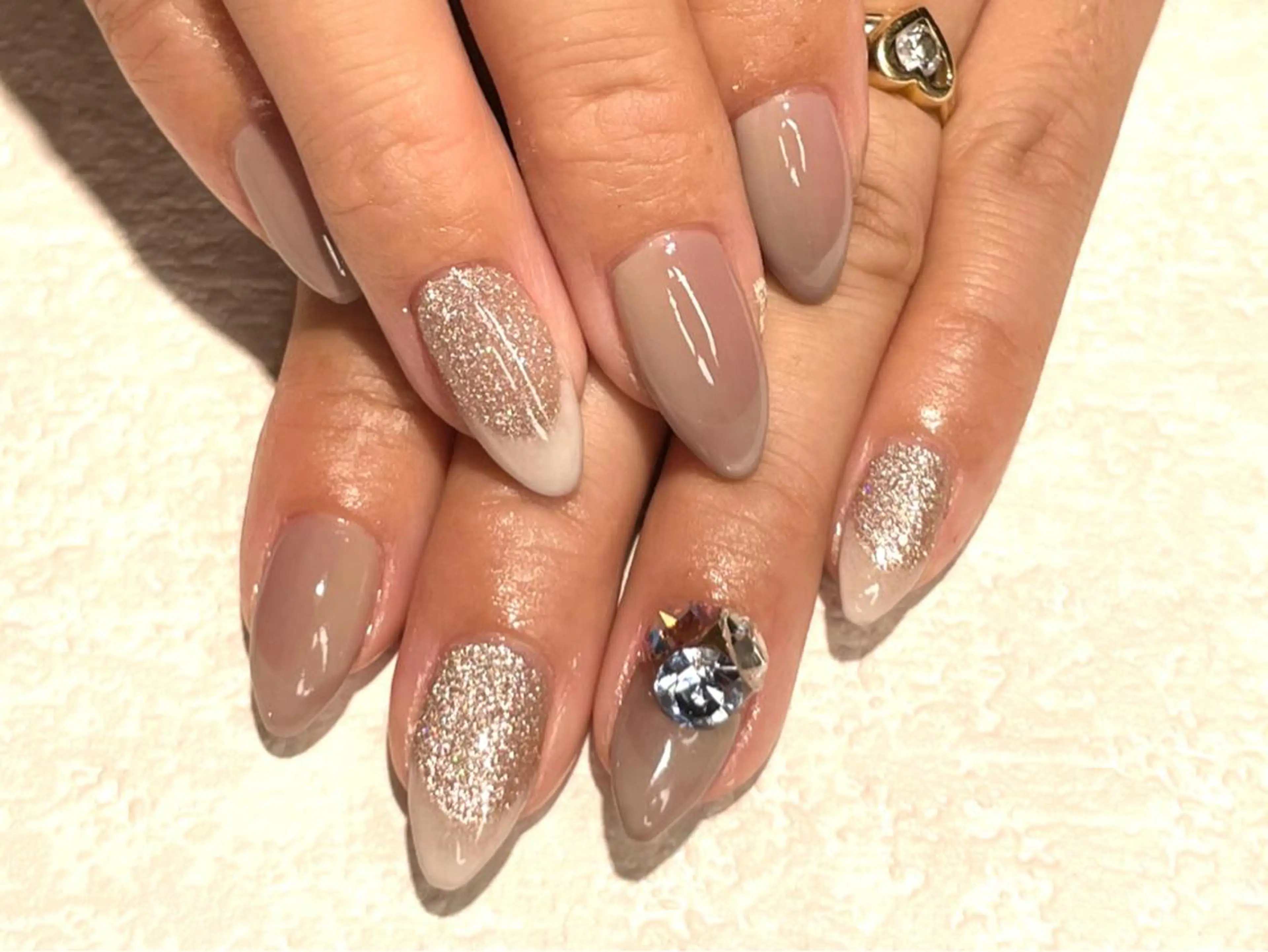 ネイル フレンチネイル マグネットネイル オンブレフレンチ ハンドネイル フットネイル HAIR MAKE Aila所属・Aila.nail _F_AYUMIのネイルデザイン