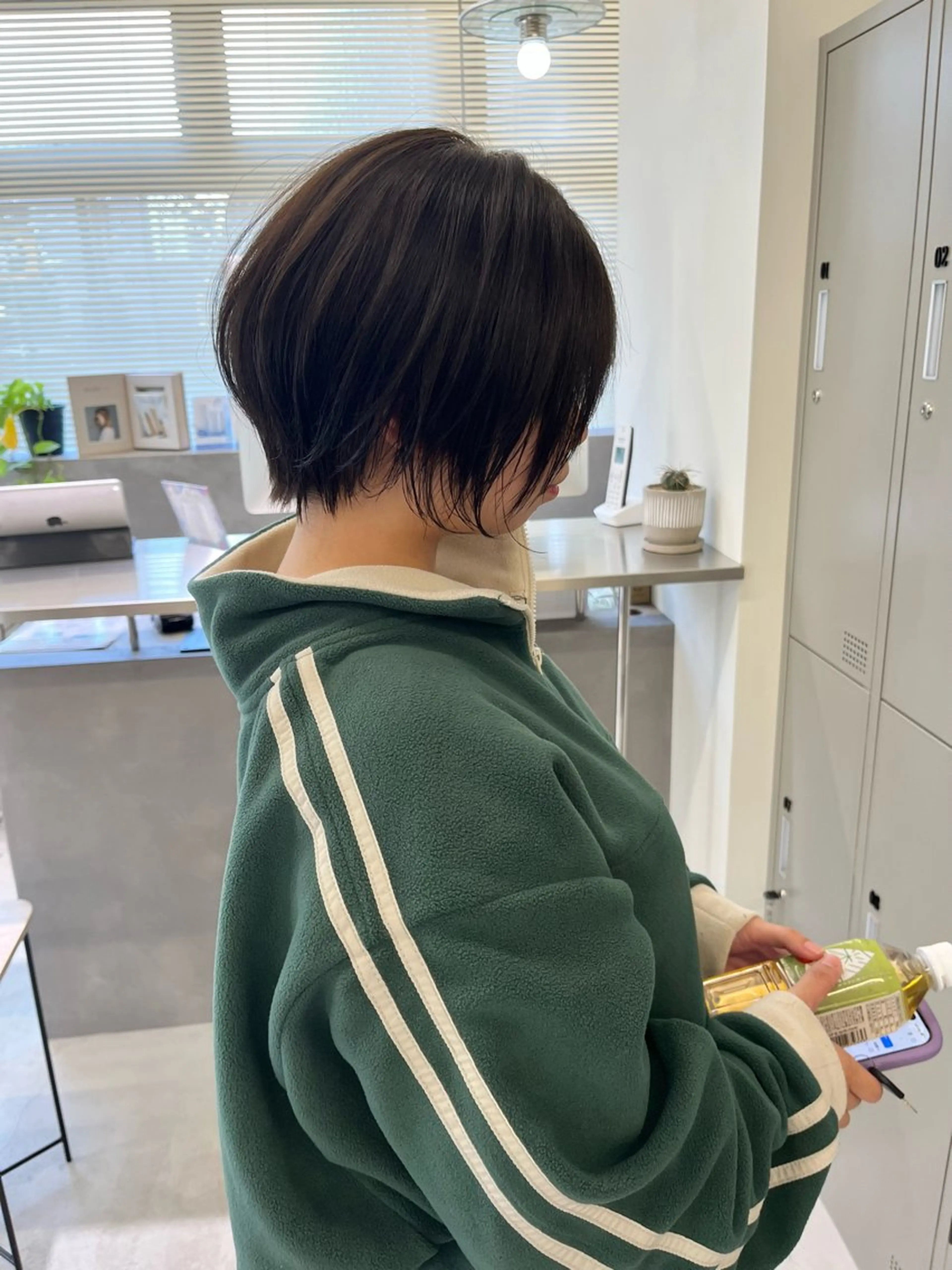 ショート くびれヘア ショートヘア 鈴村祐也/ショート /縮毛矯正のヘアスタイル