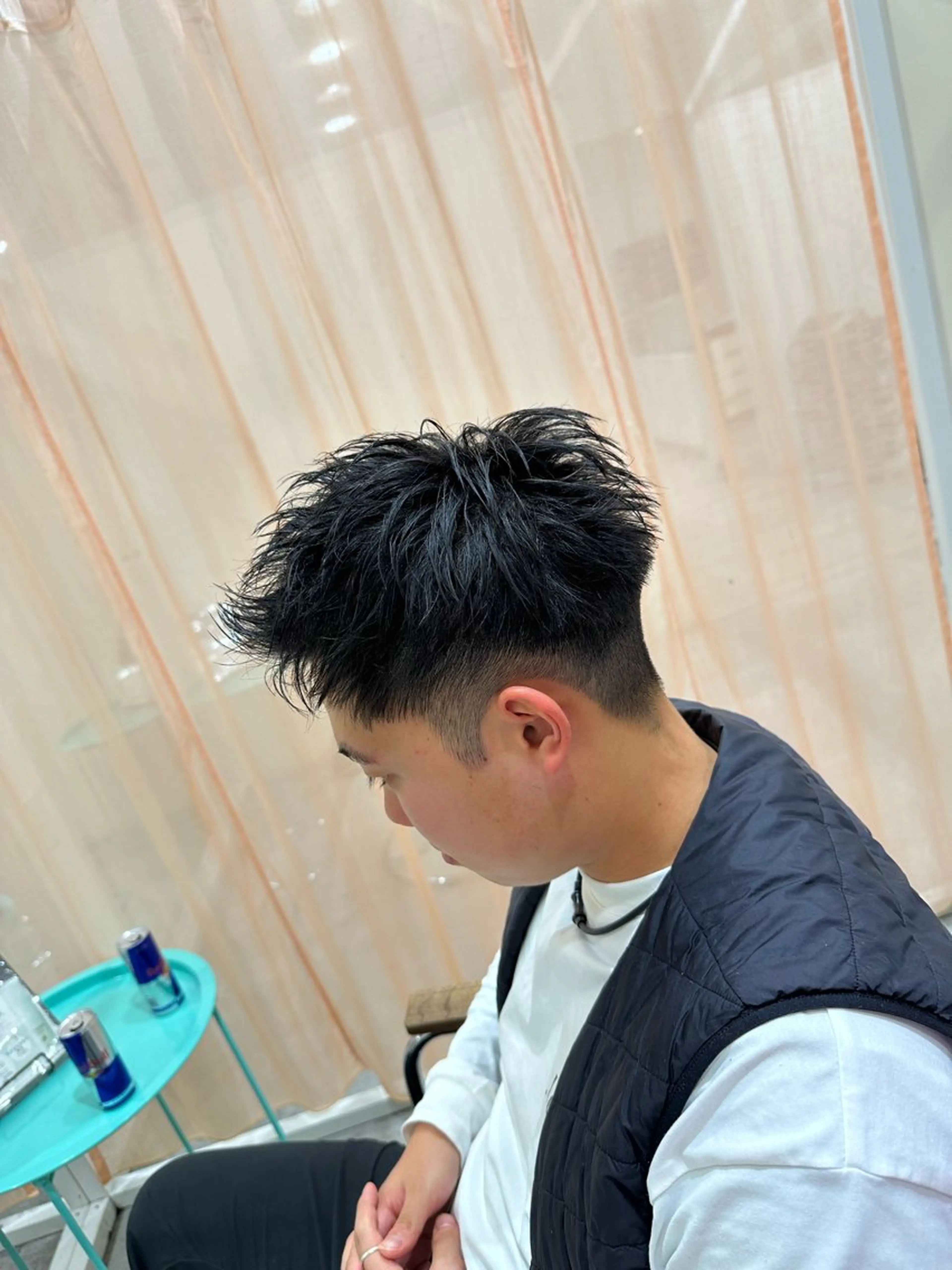 ショート メンズ ショートヘア Chere ore 新金岡所属・ツイスパ/フェード /辻諒哉のヘアスタイル