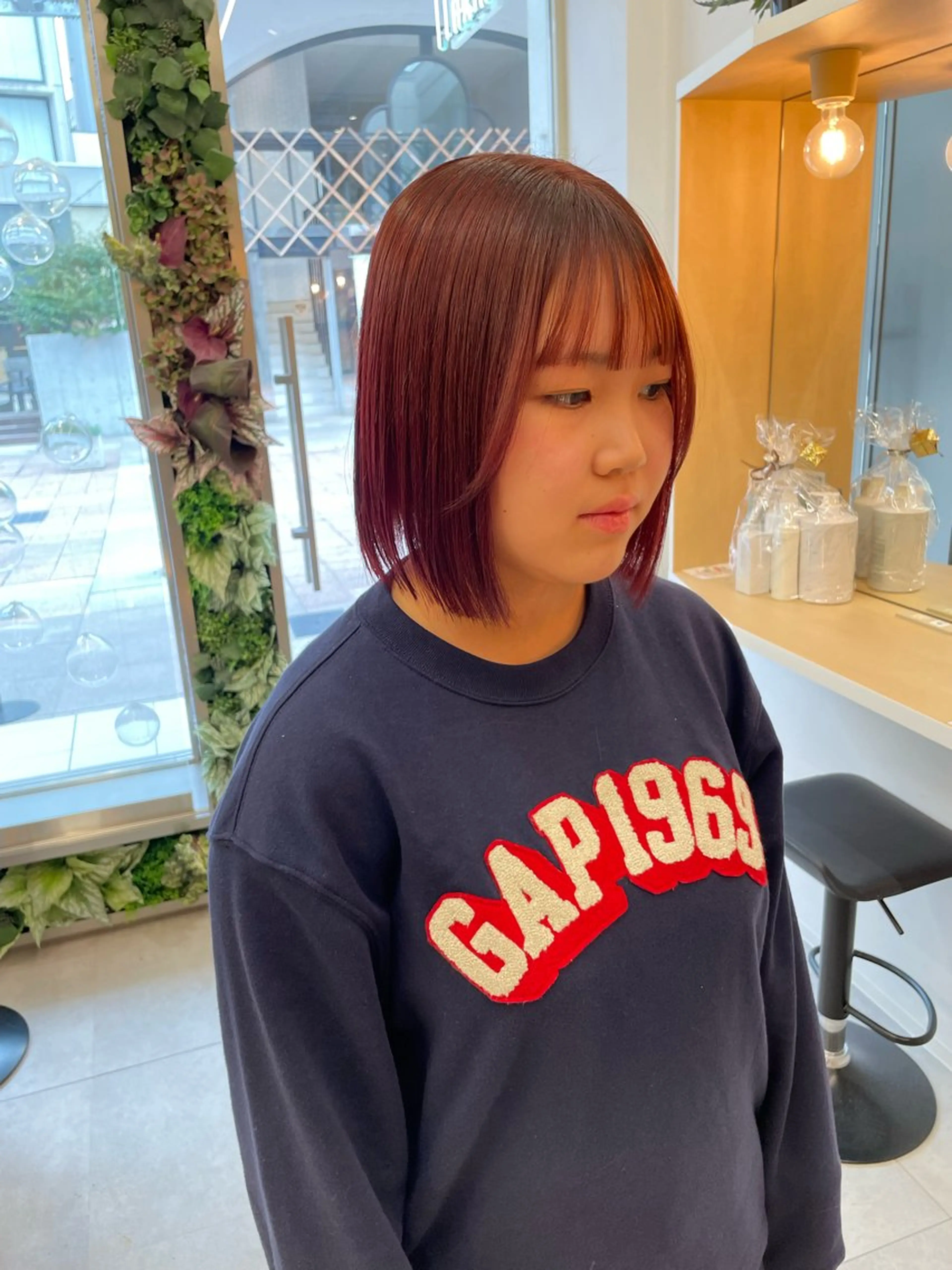 ショート カラー パーマ ヘアアレンジ 8HAIR / MAYUのヘアスタイル