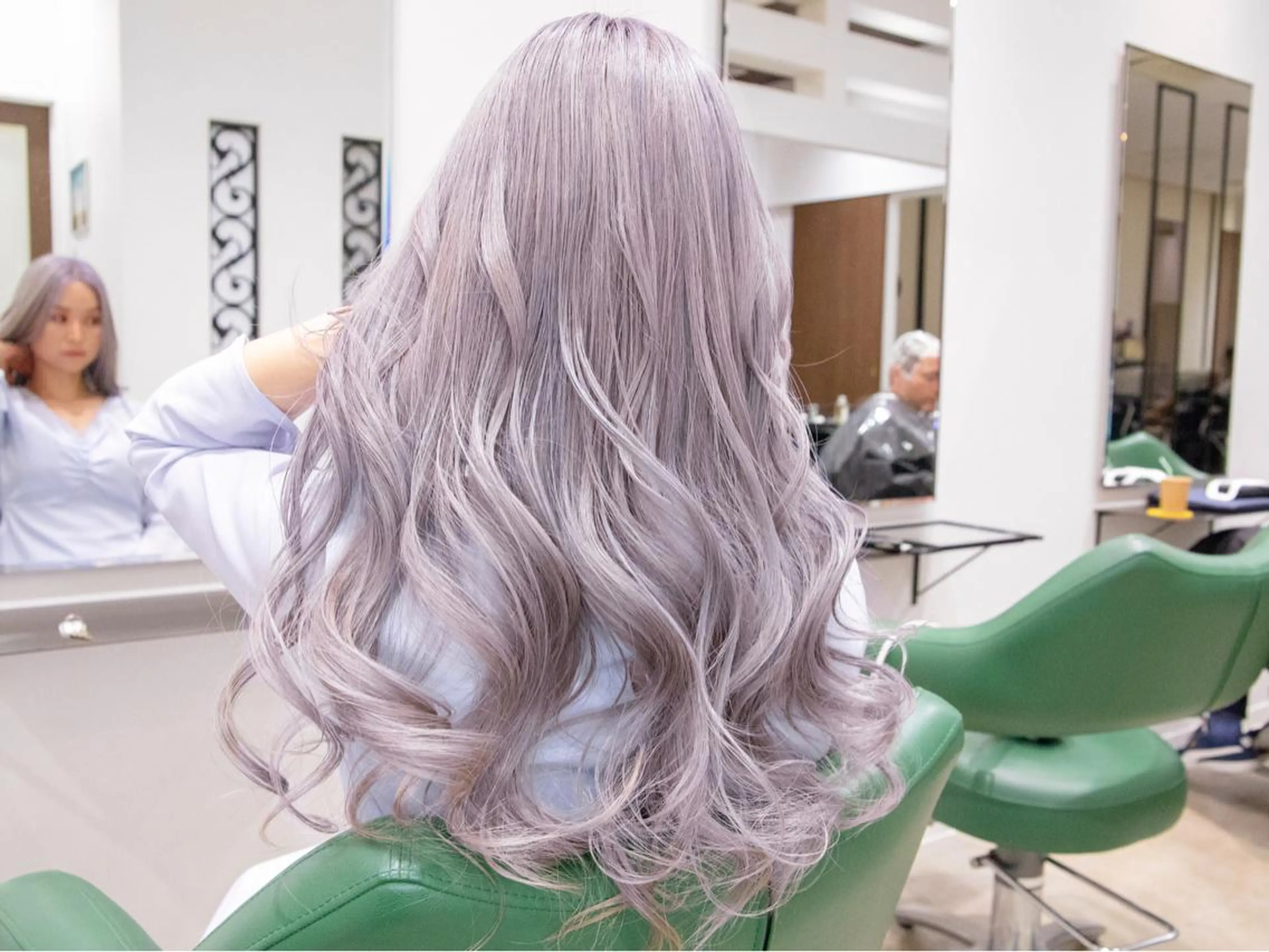 ロング カラー トリートメント Re:ta Hair 飯田淳平のヘアスタイル