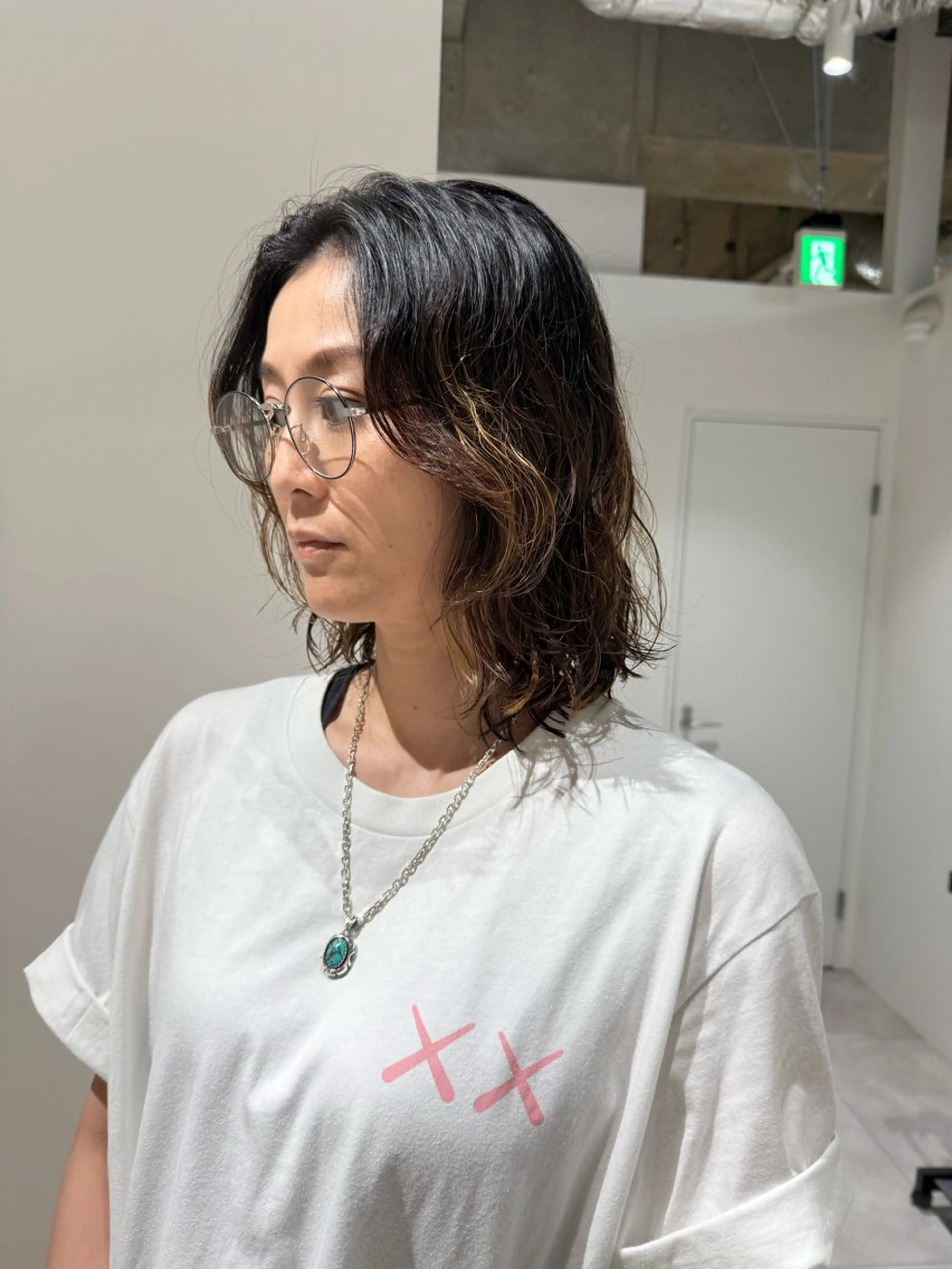 ショート カット パーマ 金山 友香🕊のヘアスタイル