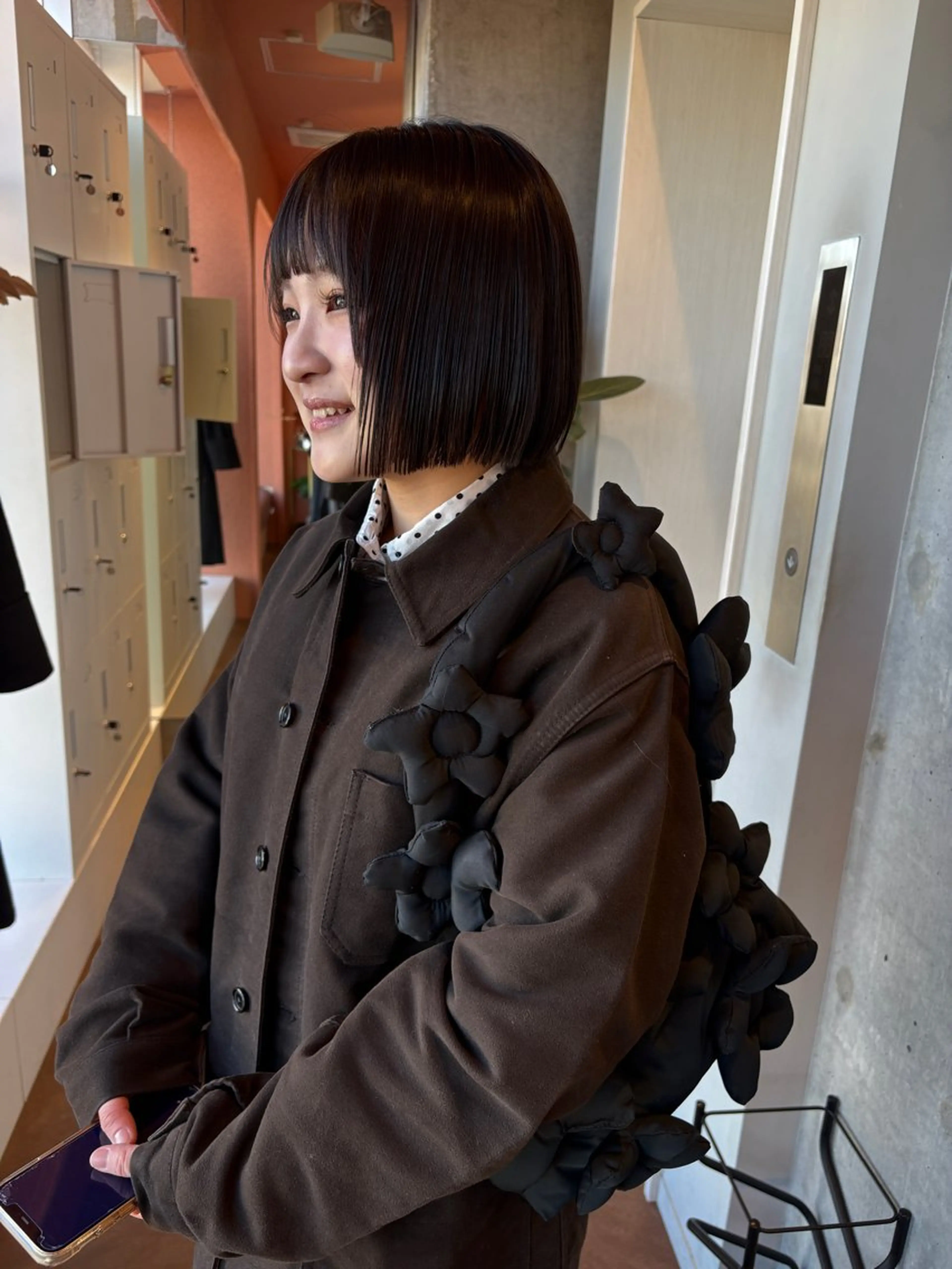 ショート ボブ カット ヘアカラー 🍸nana/透明感 カラー/レイヤー✨のヘアスタイル