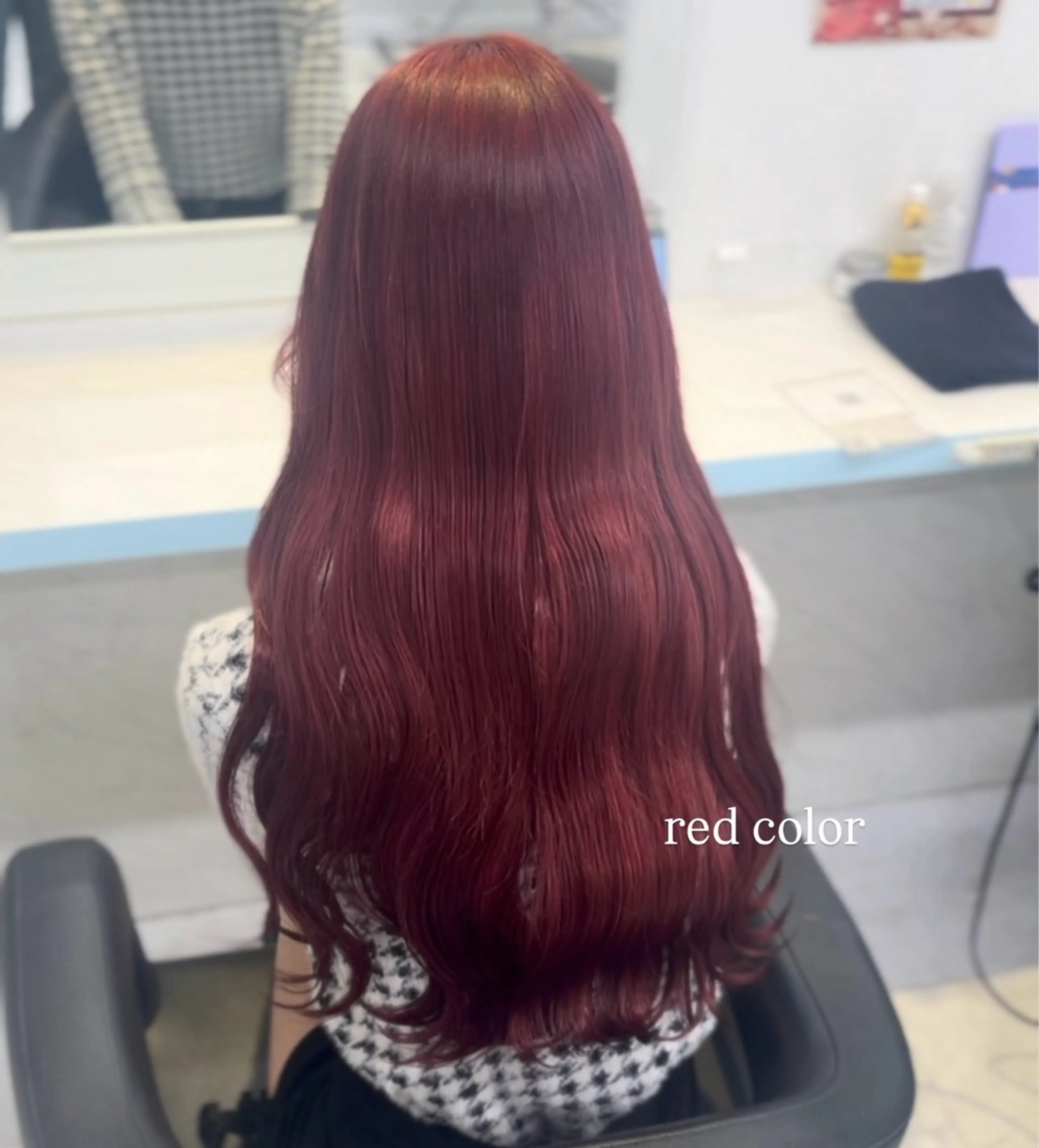 ロング カラー ヘアカラー トリートメント ヘアセット NANA💓韓国ヘア /レイヤー/暖色💓のヘアスタイル