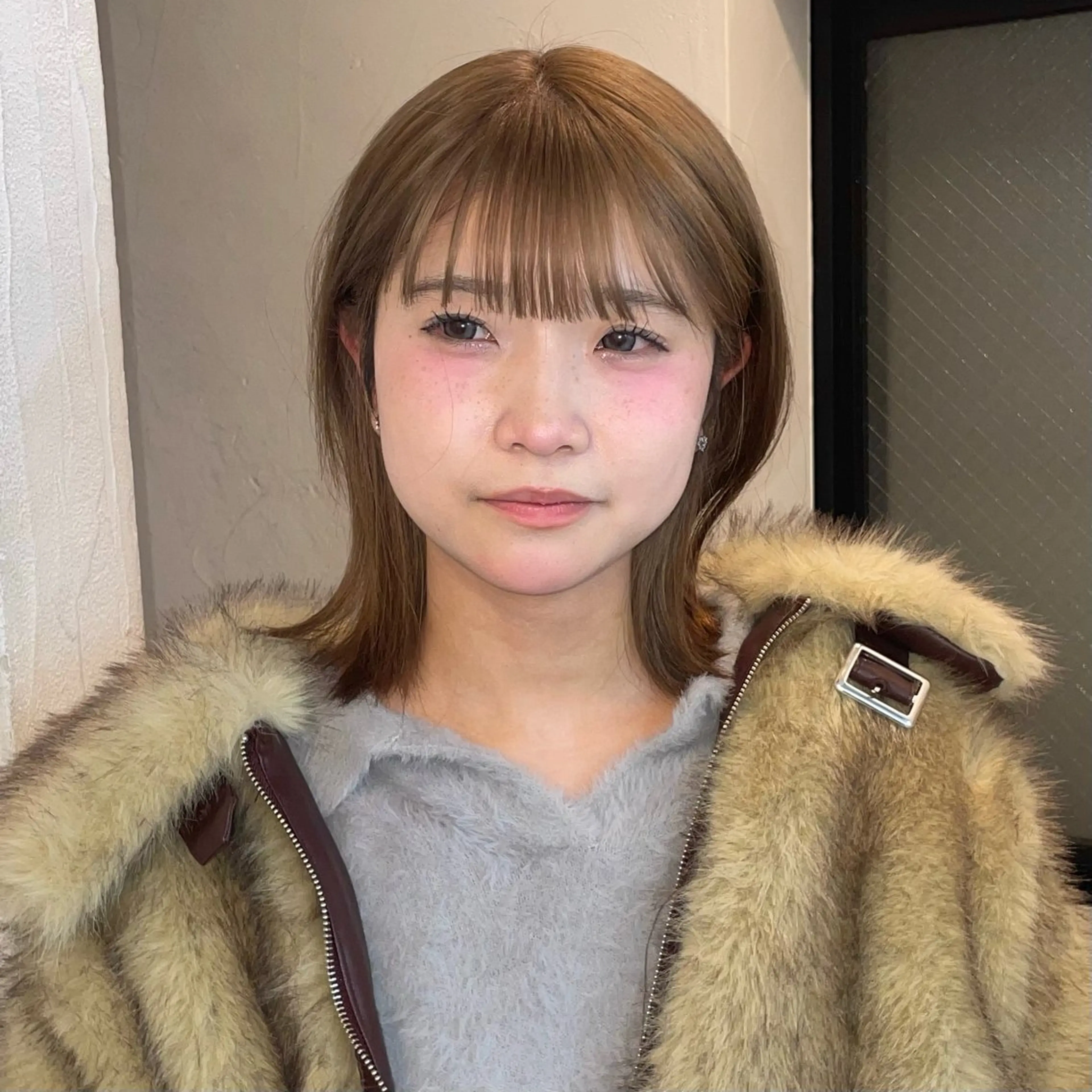 セミロング カラー ヘアカラー トリートメント ヘアセット 🪅ブリーチカラー 🪅琉羽Ruuのヘアスタイル