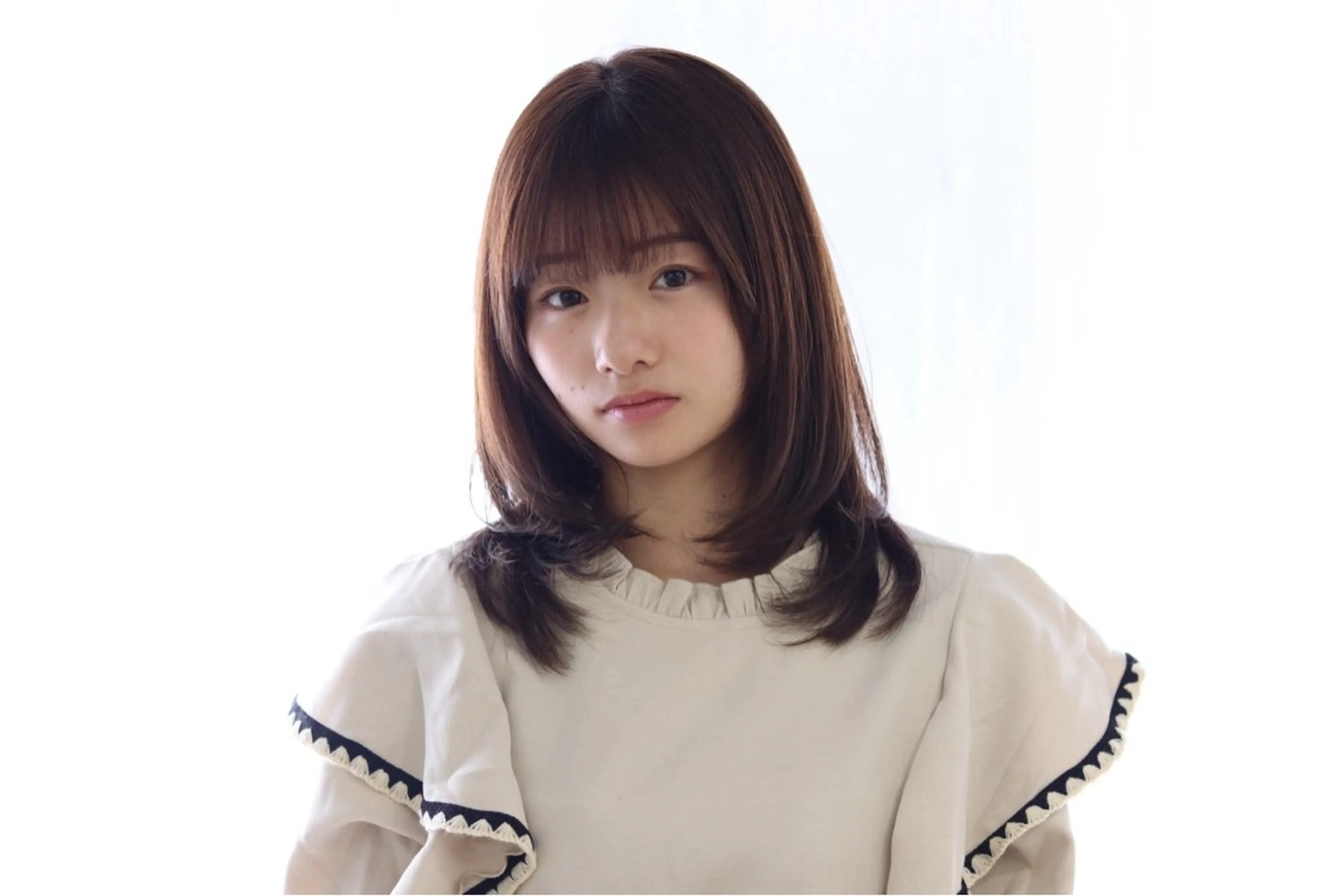 ミディアム カラー 暗髪ツヤ感カラー🌼 いしいゆうこのヘアスタイル