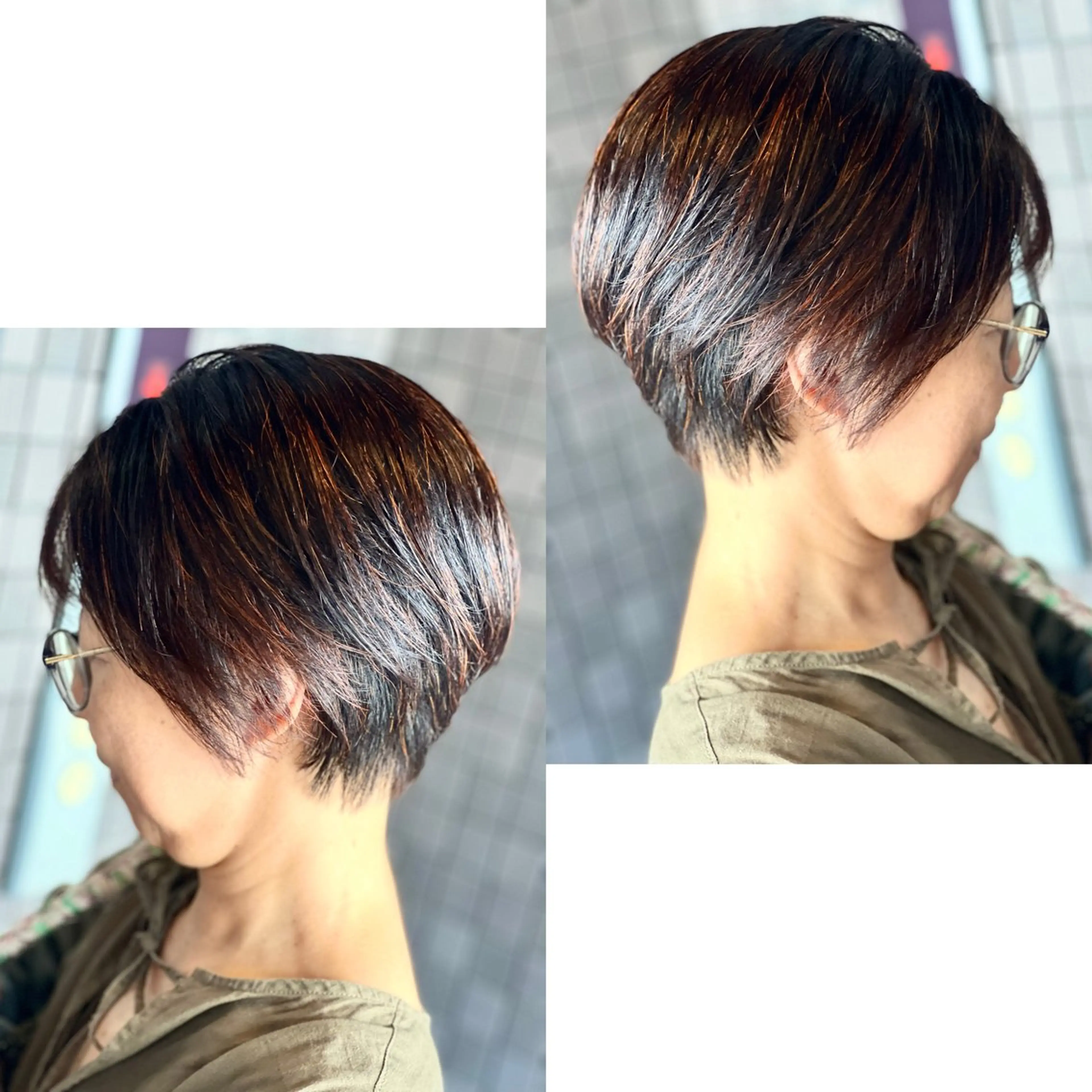 ショート カラー カット ヘアカラー トリートメント Realme  京都四条烏丸ドゥエby  yk所属・小塚 耀介✂︎ ショートボブ特化のヘアスタイル