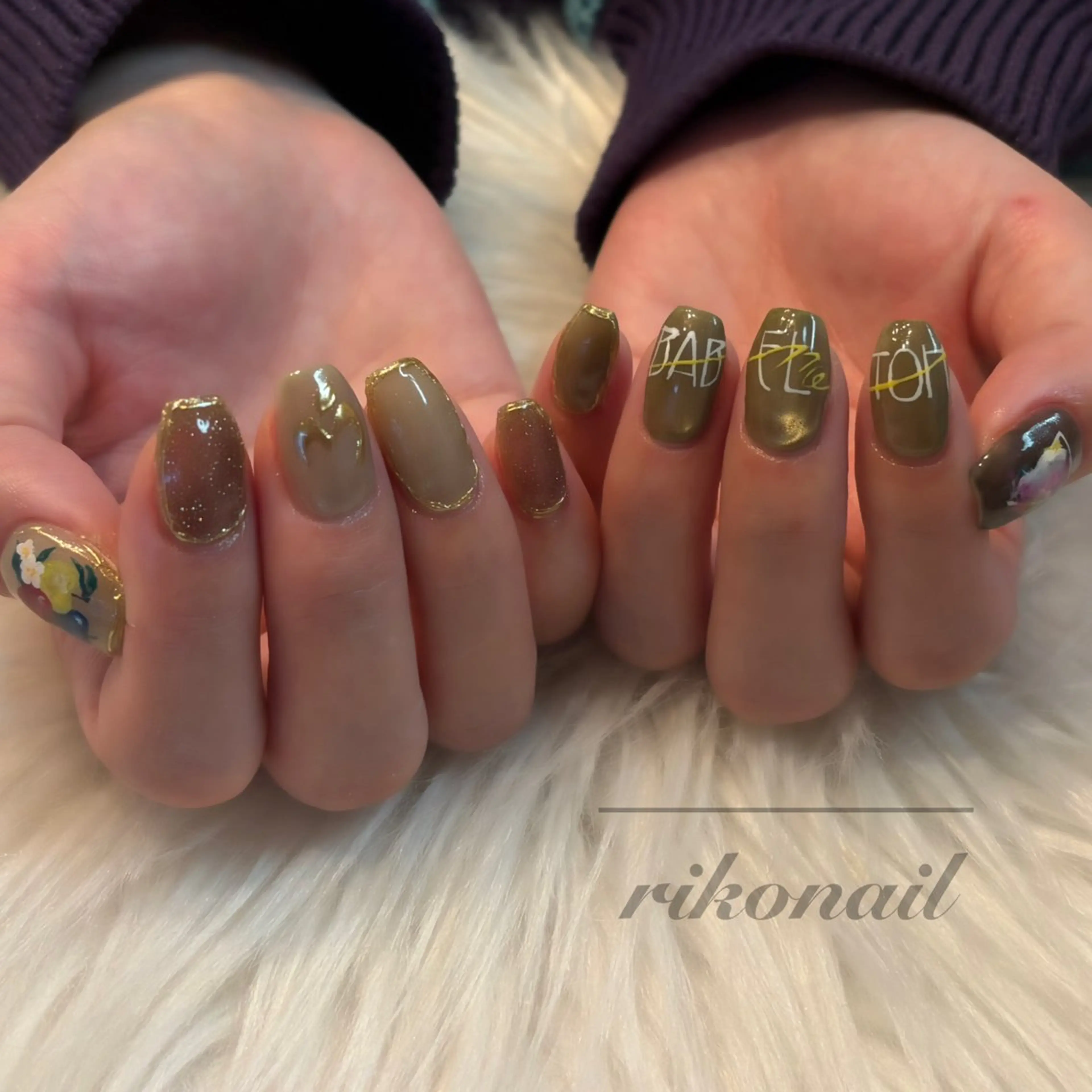 ネイル ハンドネイル riko nailのネイルデザイン