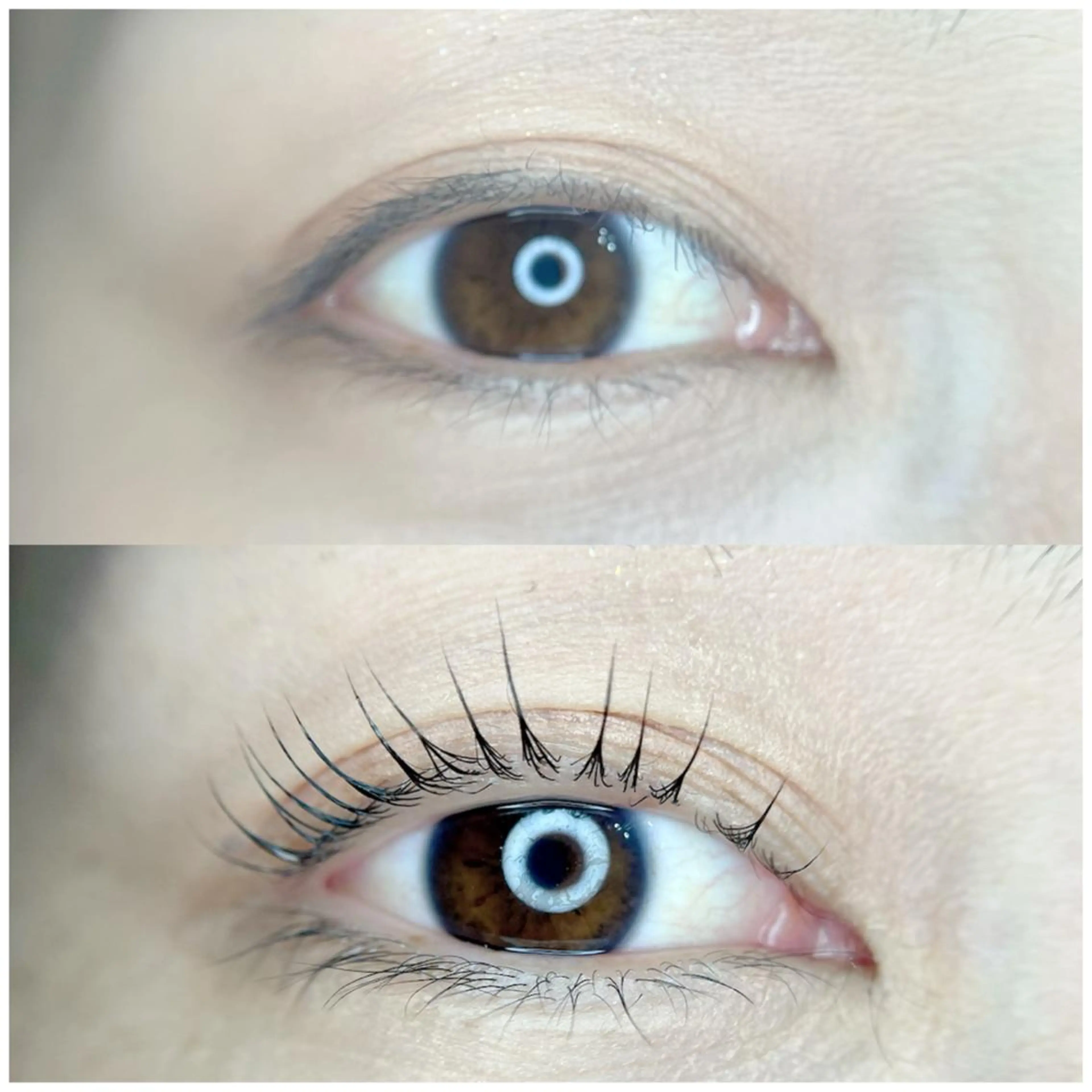 マツエク・マツパ 束感まつ毛 フラットラッシュ ナチュラル パリジェンヌラッシュリフト まつげパーマ マツパ 💕丸島 夏名🐰🍀のマツエク・マツパデザイン