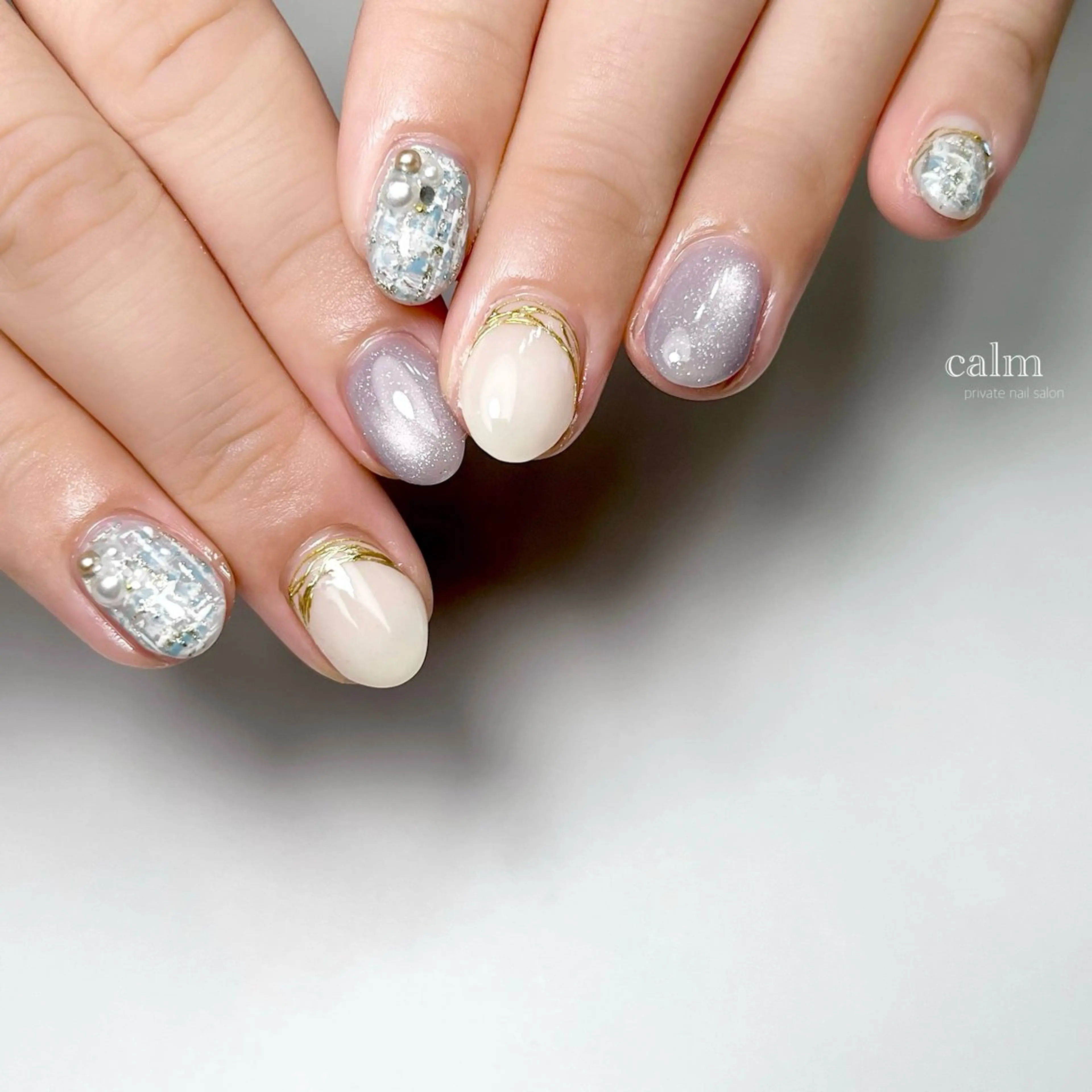 ネイル ハンドネイル calm 〔ｶｰﾑ〕のネイルデザイン