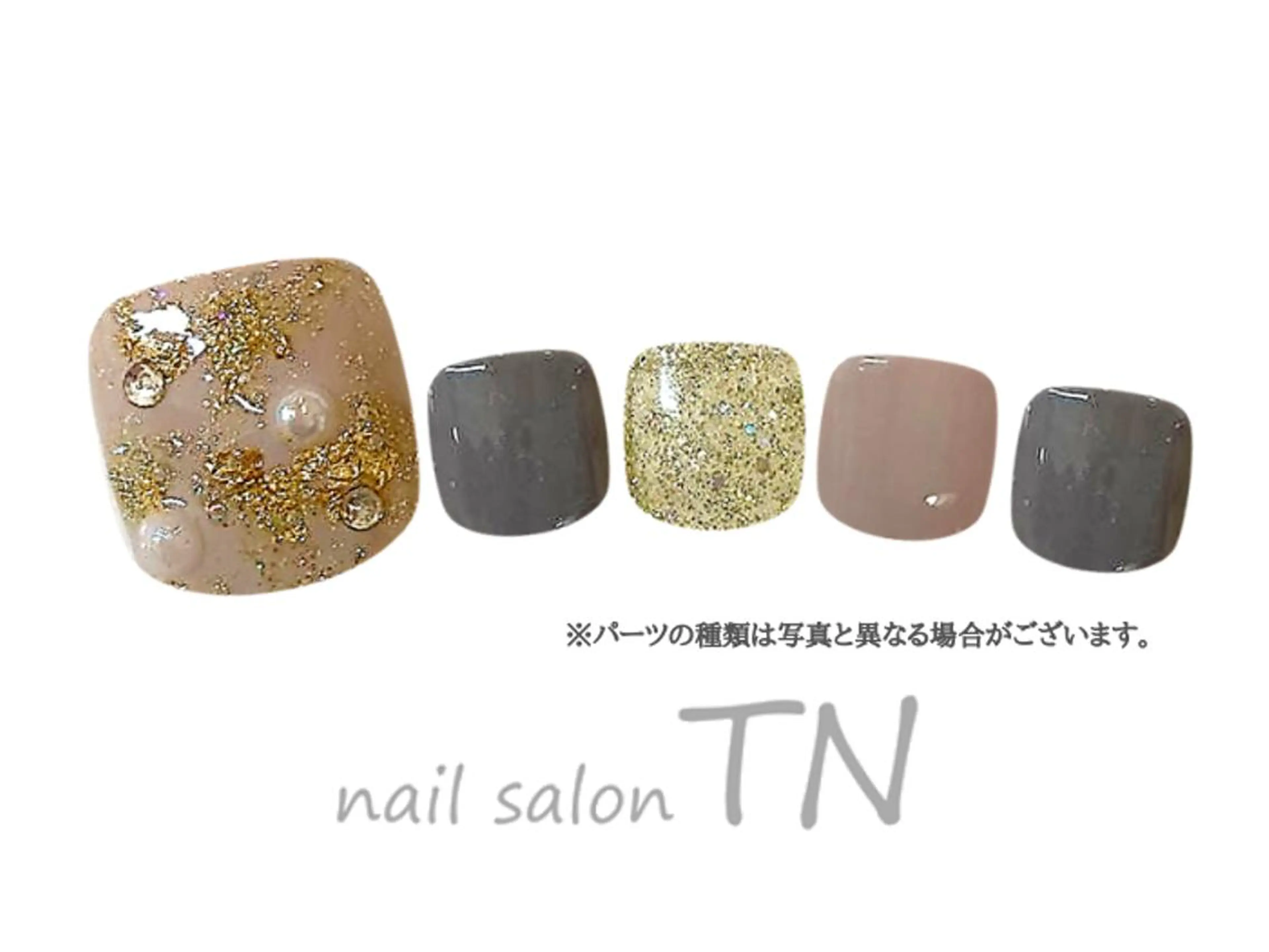 ネイル フットネイル 矢川 まどかのネイルデザイン