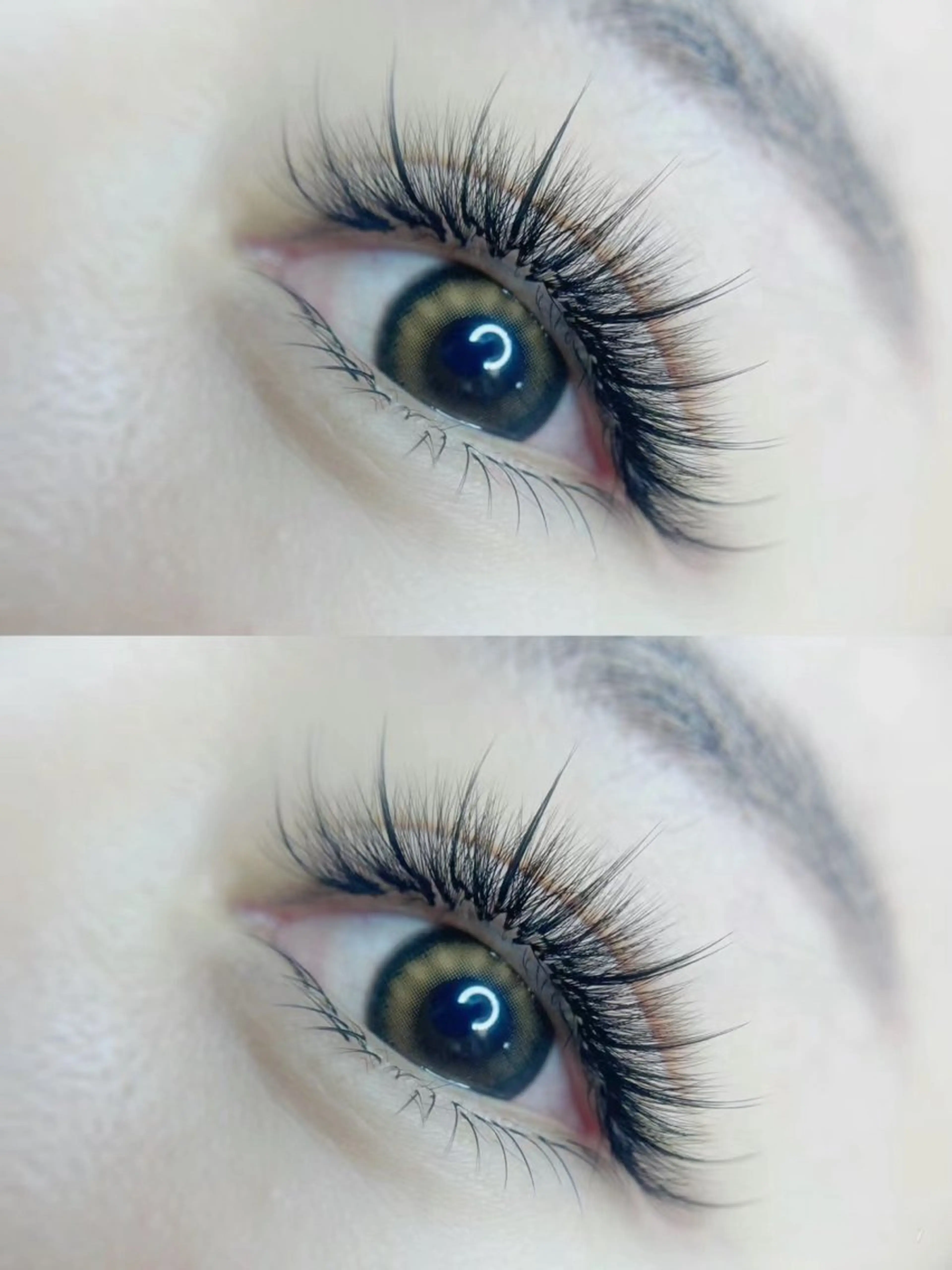 マツエク・マツパ バインドロック カラーマツエク フラットラッシュ ナチュラル パリジェンヌラッシュリフト YK• マツエクサロンのマツエク・マツパデザイン