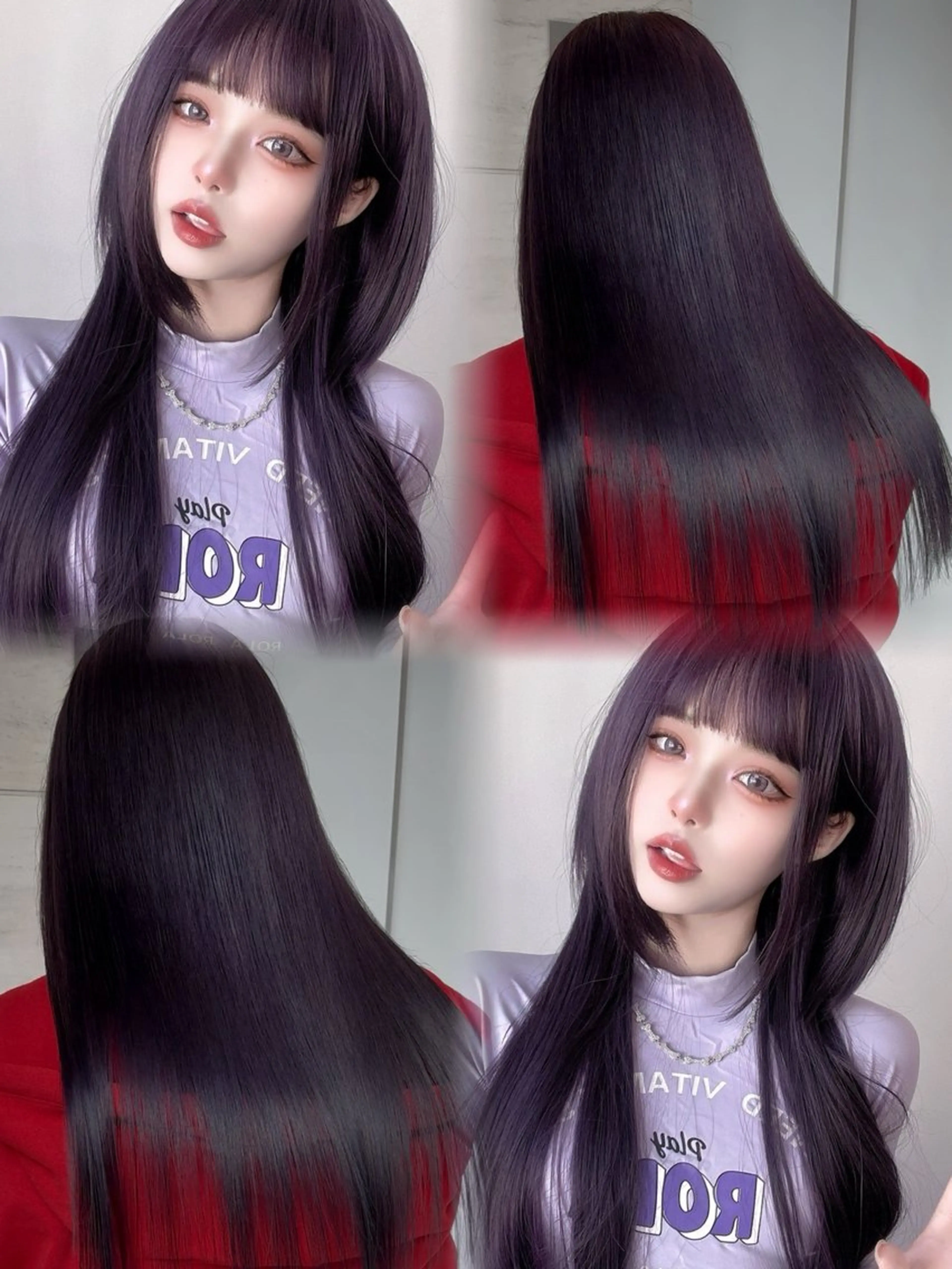 ロング 吉澤 愛心のヘアスタイル