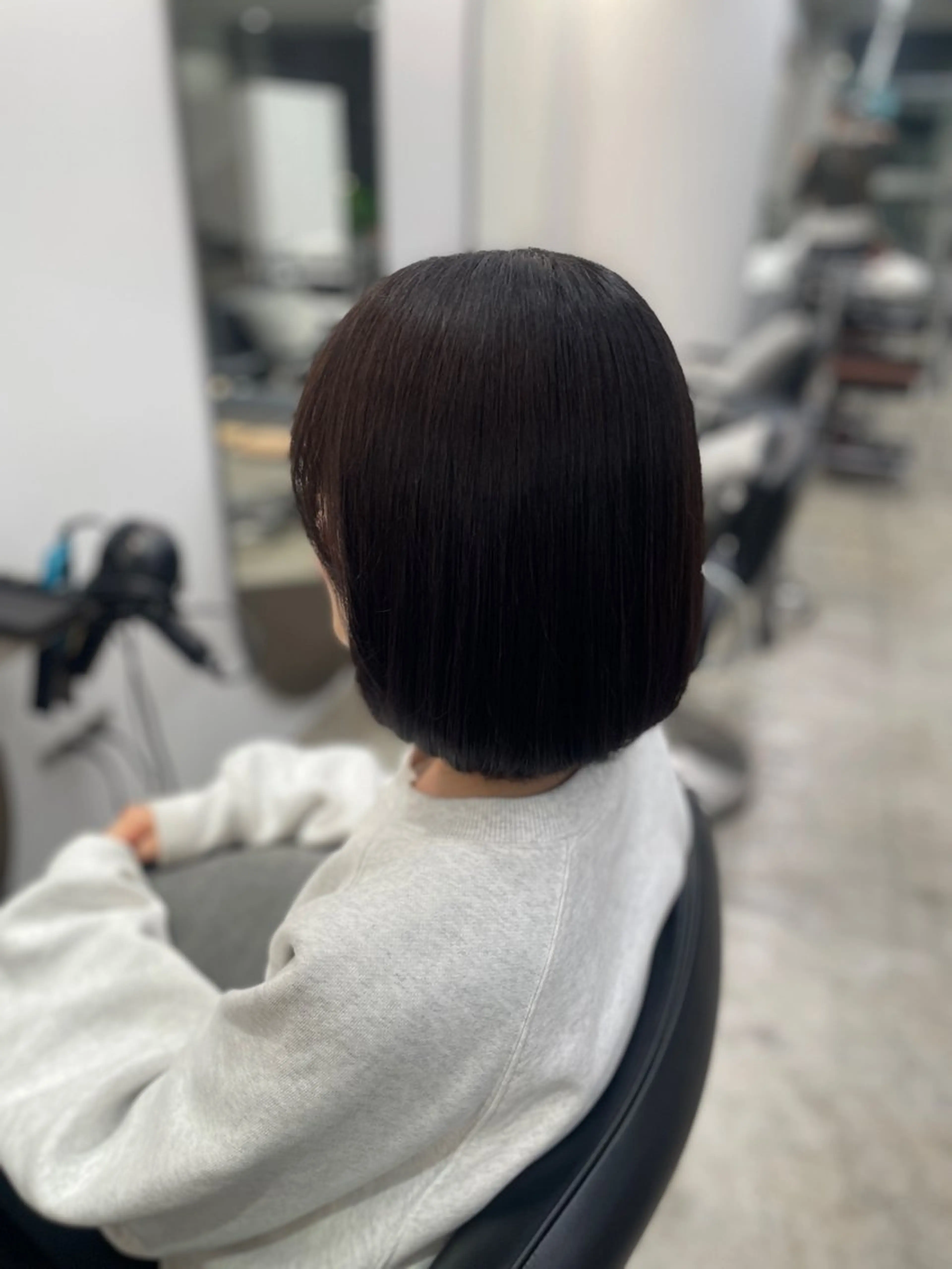 ミディアム 🤍ショートボブ 🤍NANAMI🤍のヘアスタイル