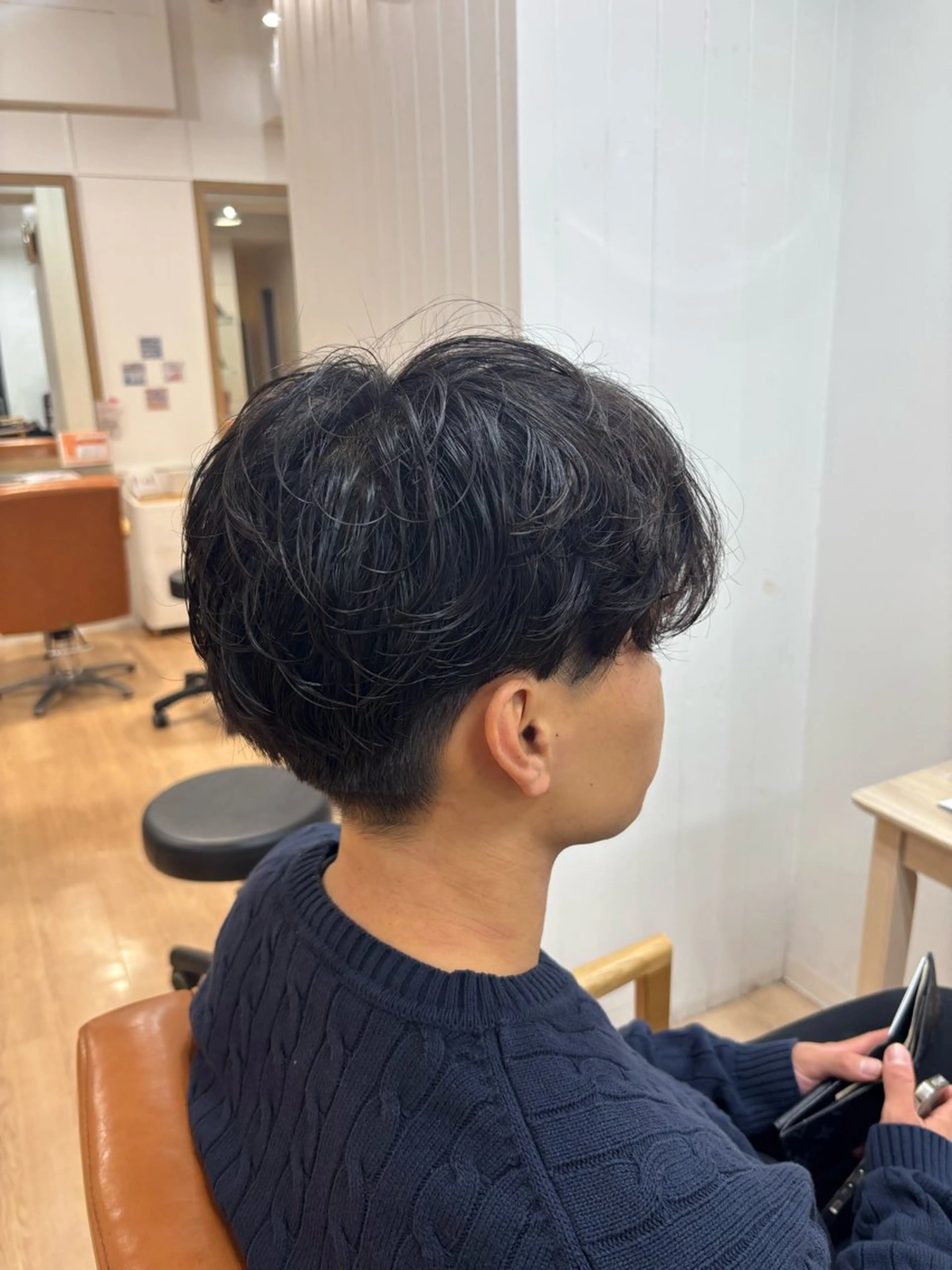 パーマ メンズ カット パーマ 金山/栄 伊藤菜々夏のヘアスタイル