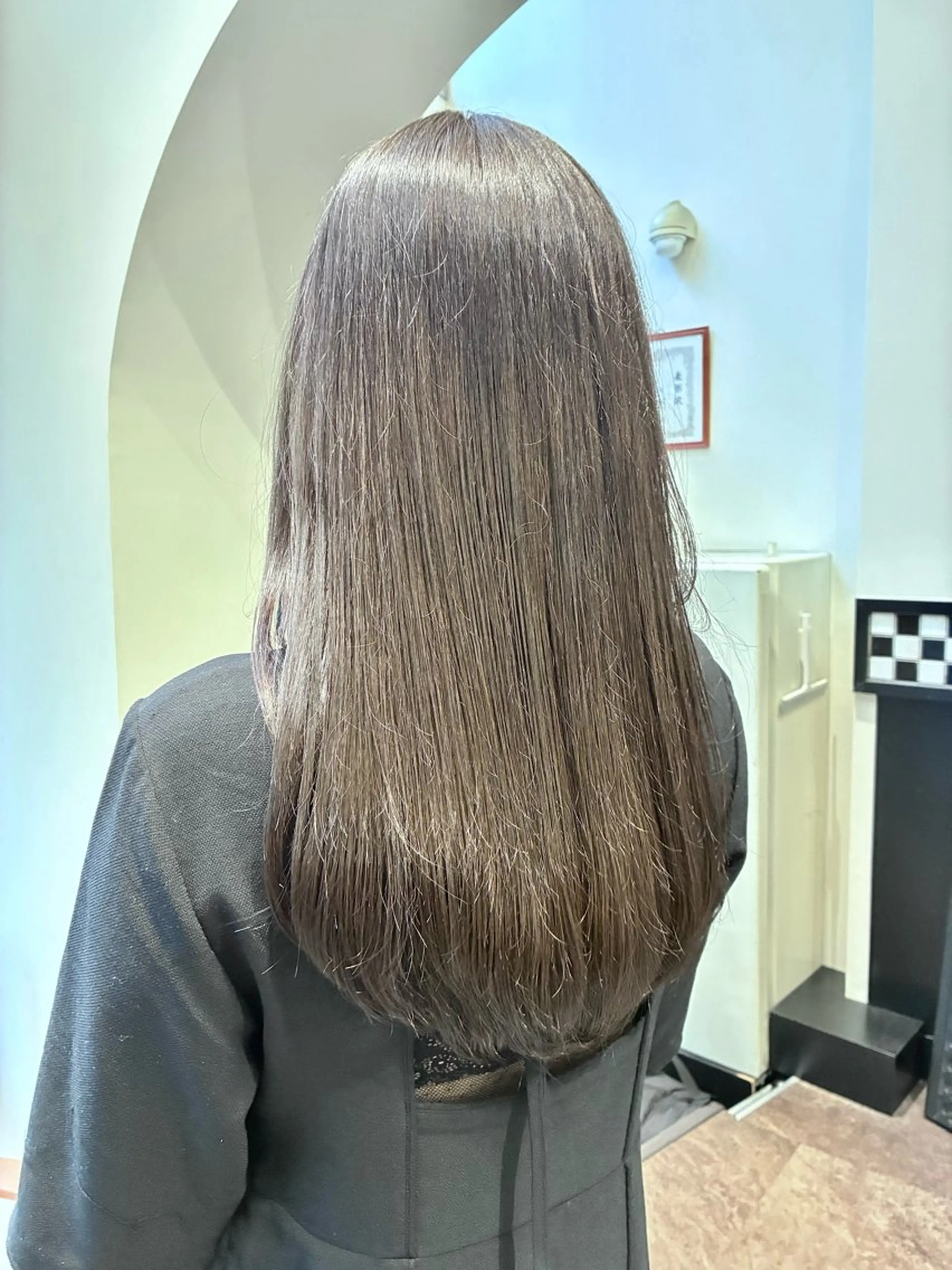 ロング ヘアカラー トリートメント ヘアアレンジ 裾カラー/Aya🥀のヘアスタイル