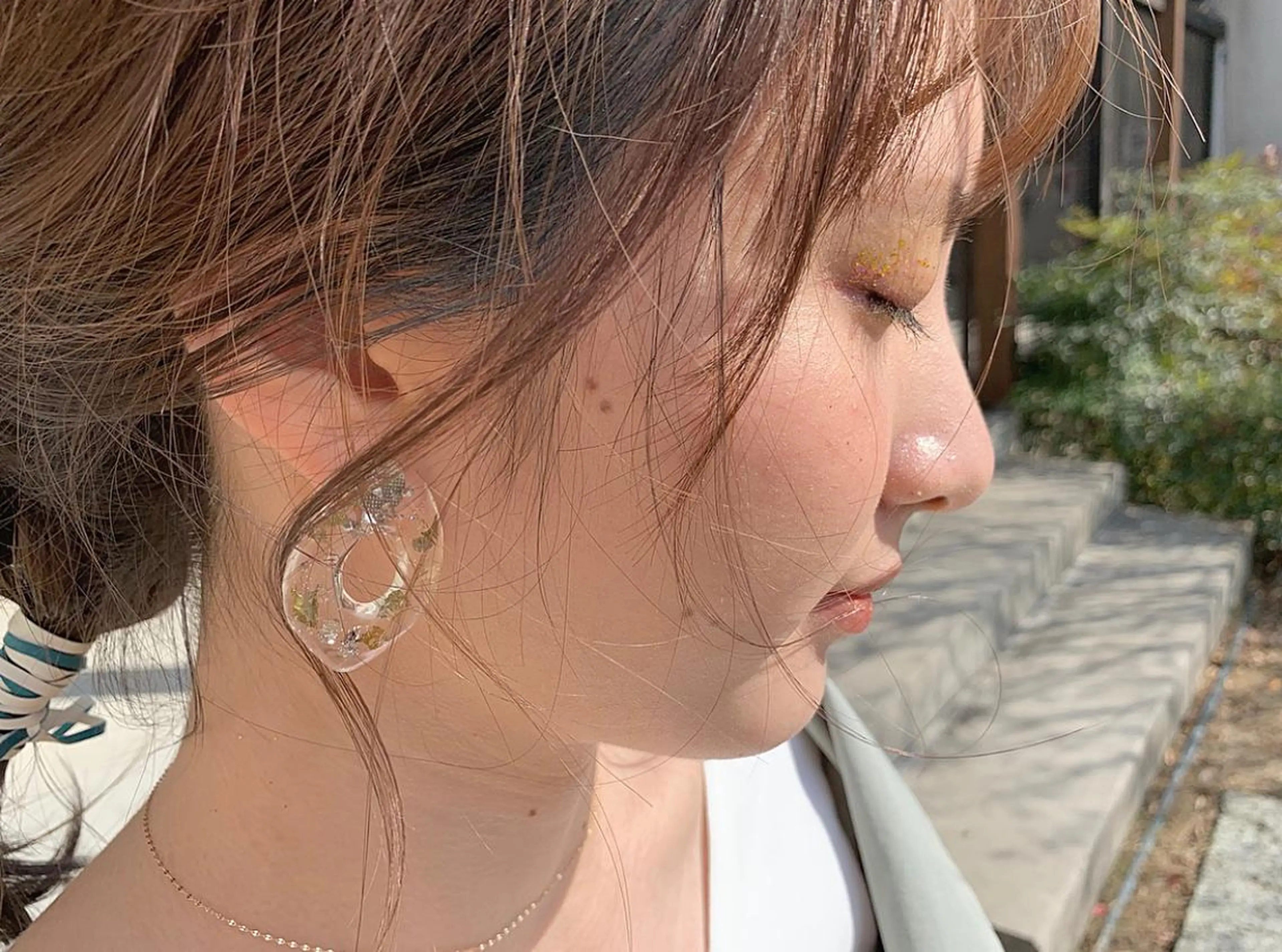 セミロング カラー ヘアアレンジ camillahair所属・ITO YUKIのヘアスタイル