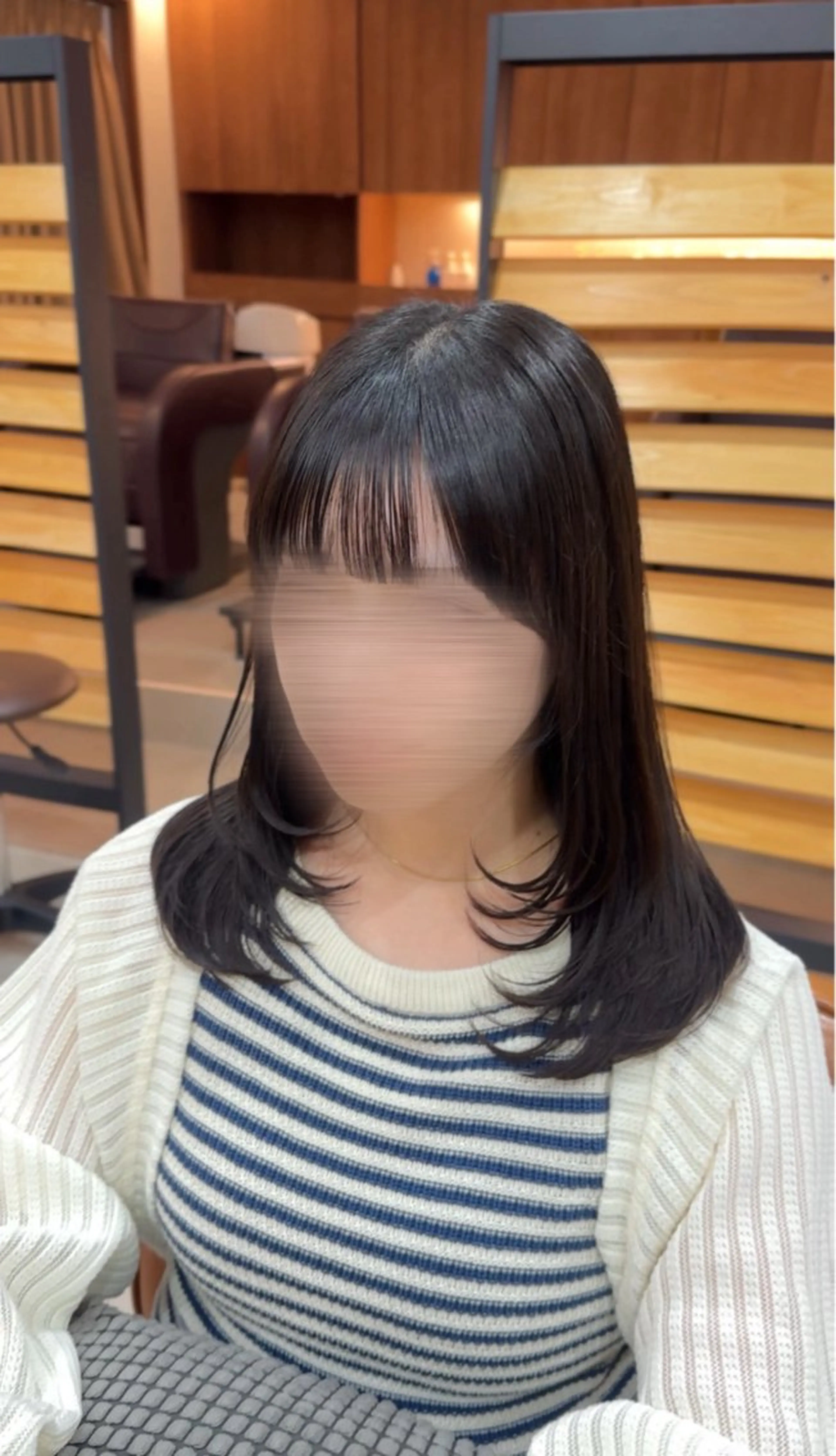 セミロング カット honoka/艶カラ ー/透明感/レイヤーのヘアスタイル