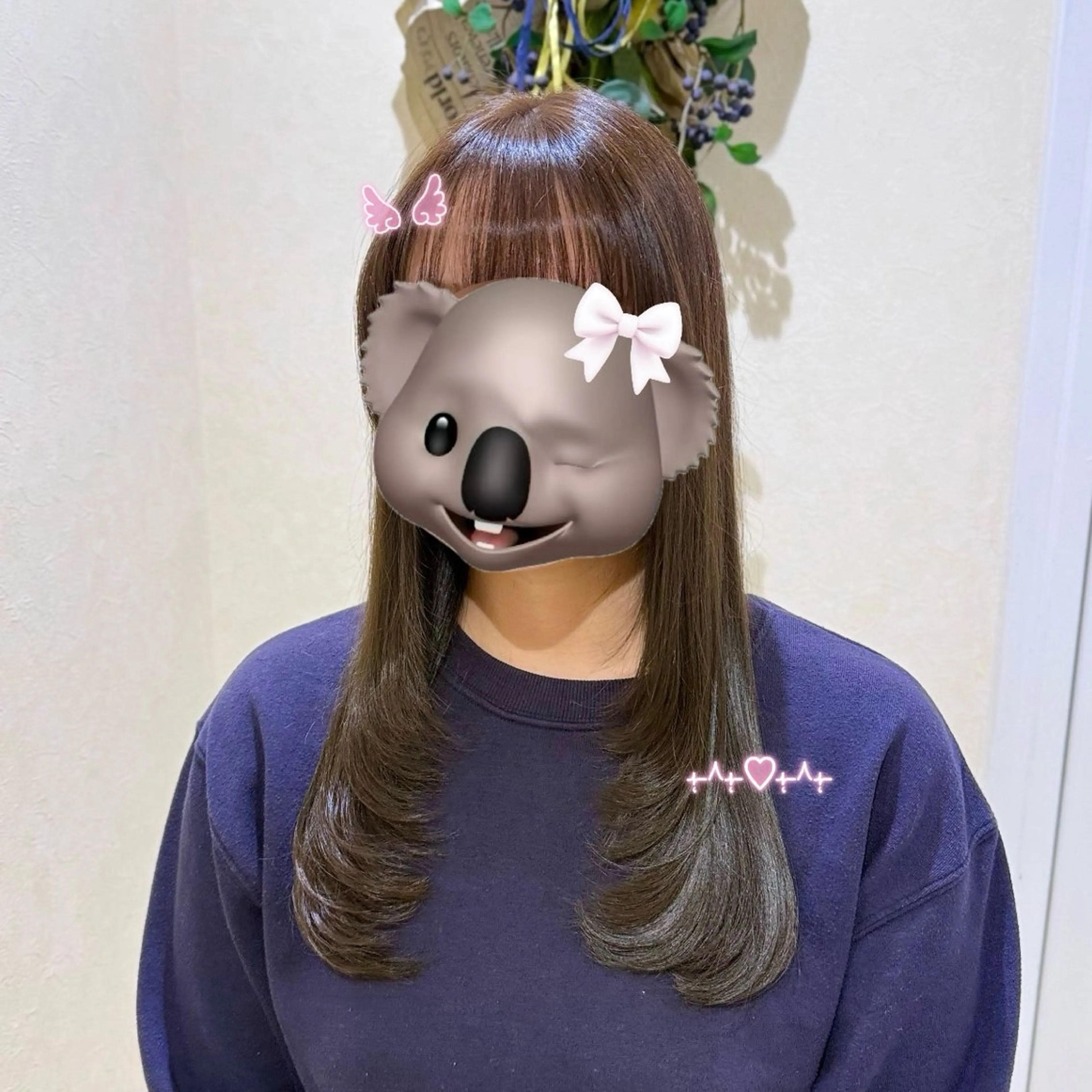 セミロング レイヤーカット 似合わせカット カット ヘアカラー トリートメント 似合わせレイヤー / 栄 / はるな🌼のヘアスタイル