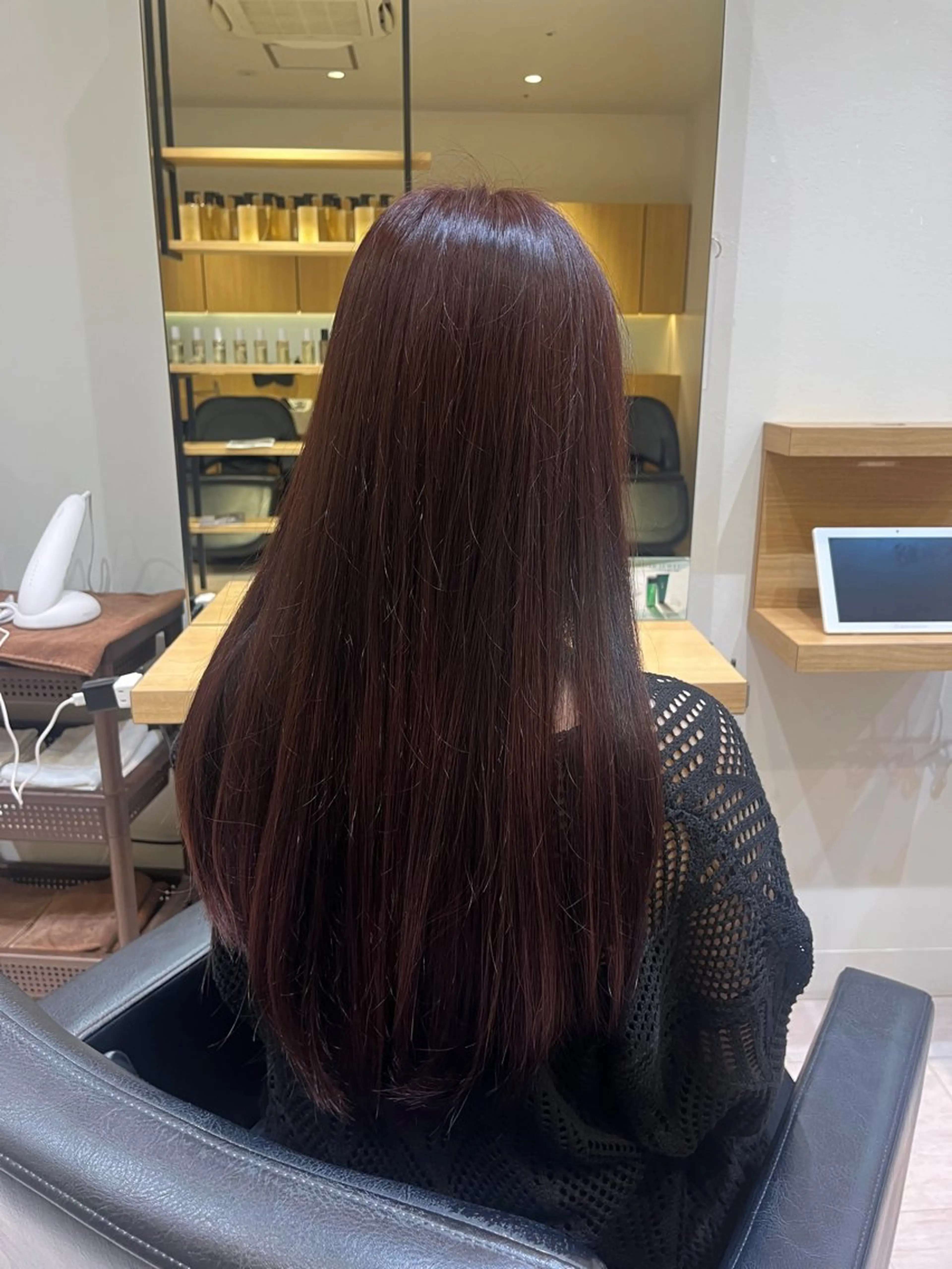 ロング カラー ラベンダーカラー ピンクカラー ピンクラベンダー TAYA府中店所属・Ri seのヘアスタイル