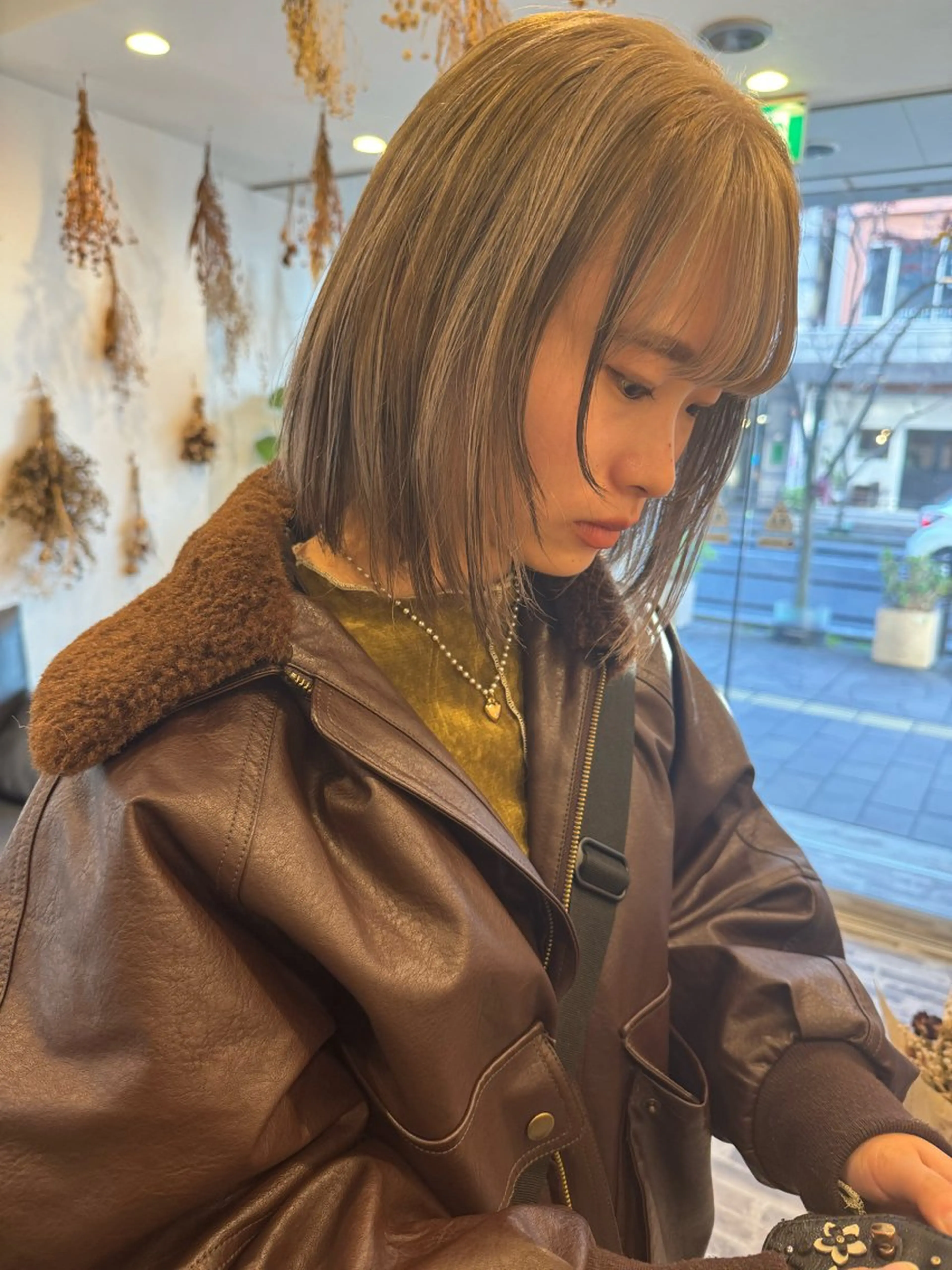 ミディアム カラー デザインカラー ヘアカラー m ā l o.🌷 サカモトマイコのヘアスタイル