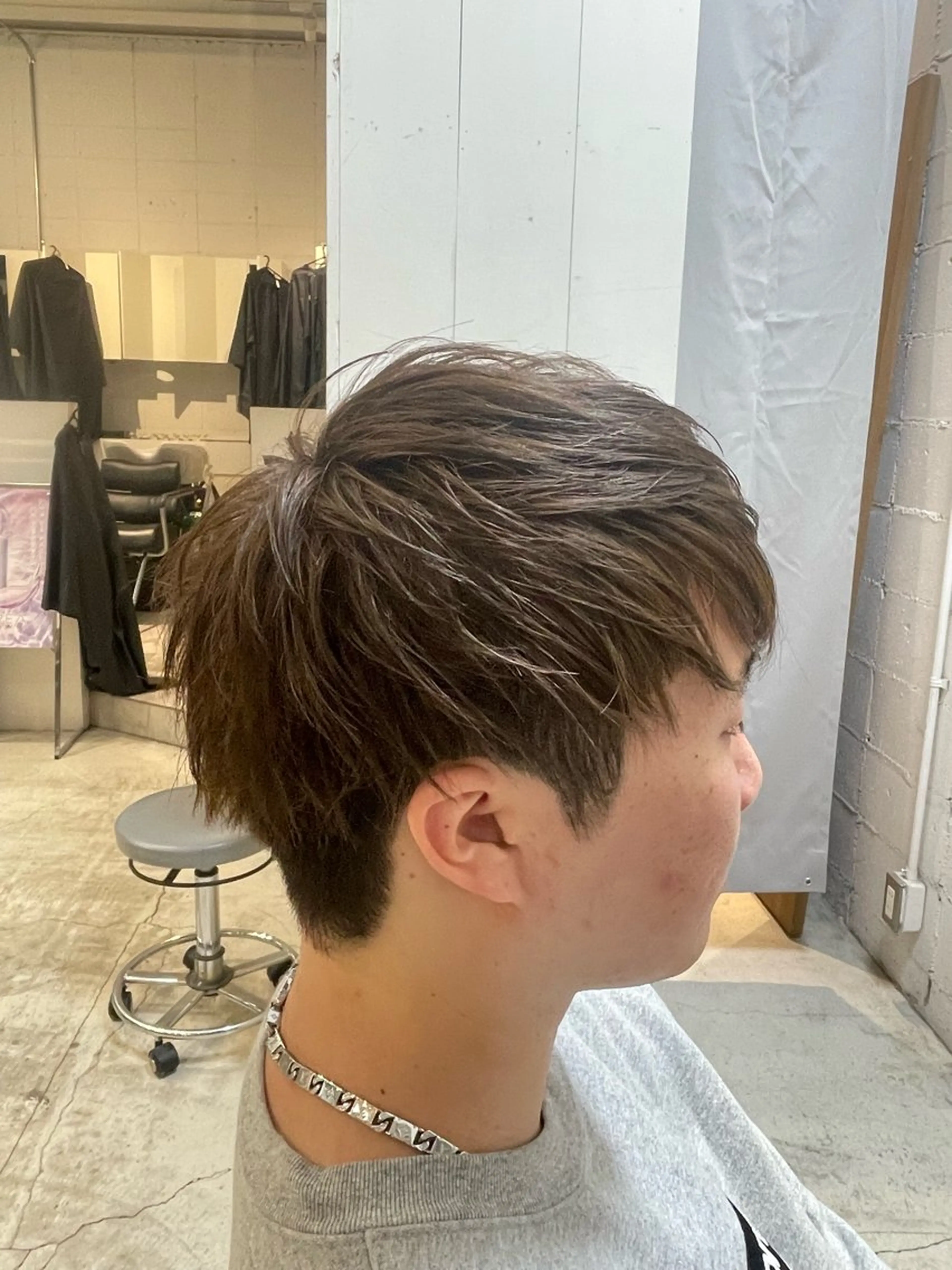 カラー メンズ メンズブリーチ ベージュカラー ブリーチ ブリーチなしカラー NILLU塚本所属・ニルツカモト/ RINAのヘアスタイル